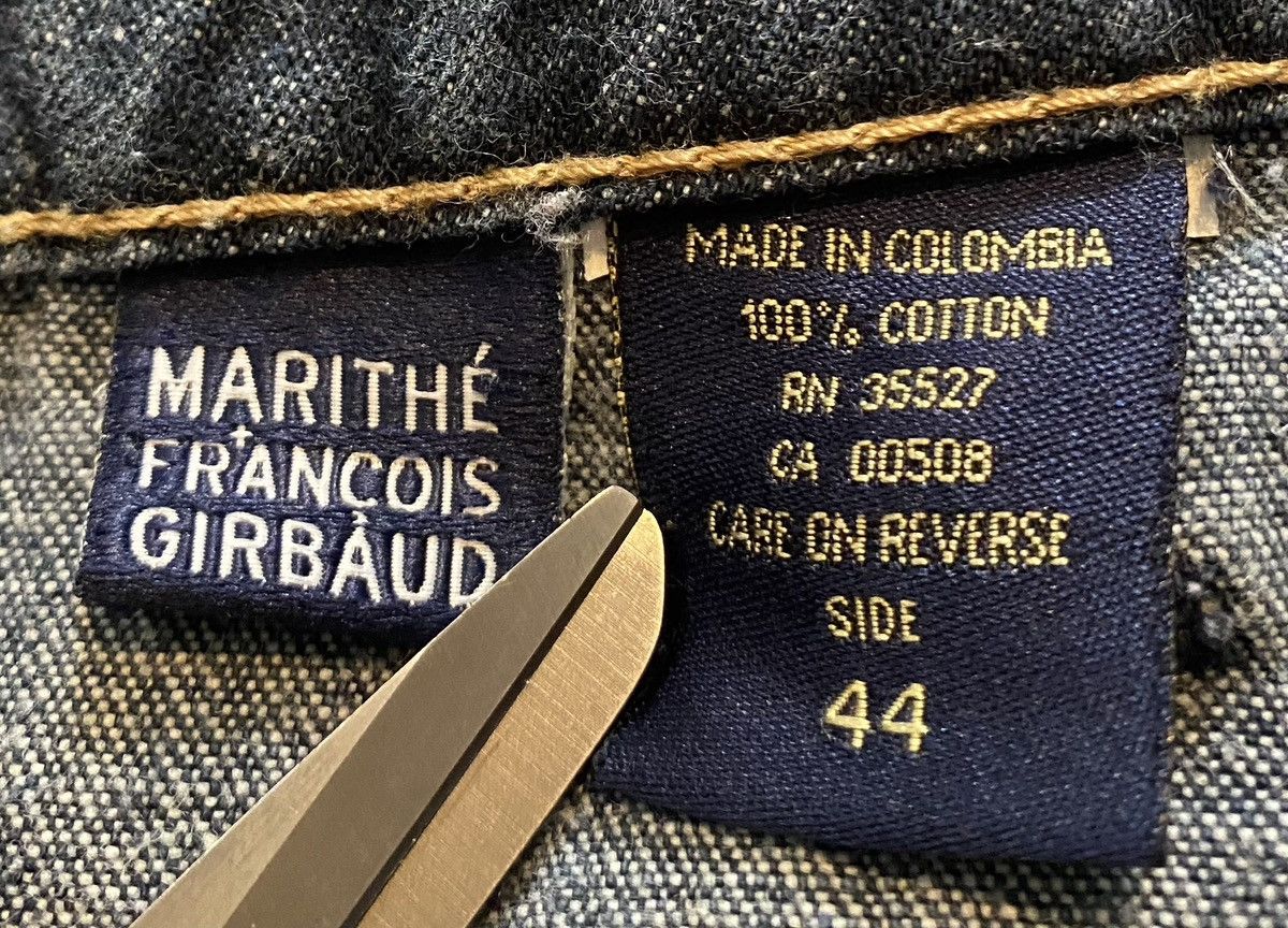 Marithe + Francois Girbaud Rare VTG 90’s Marithe Francois Girbaud Snap Zip Jorts Shorts Size US 43 - 5 Thumbnail