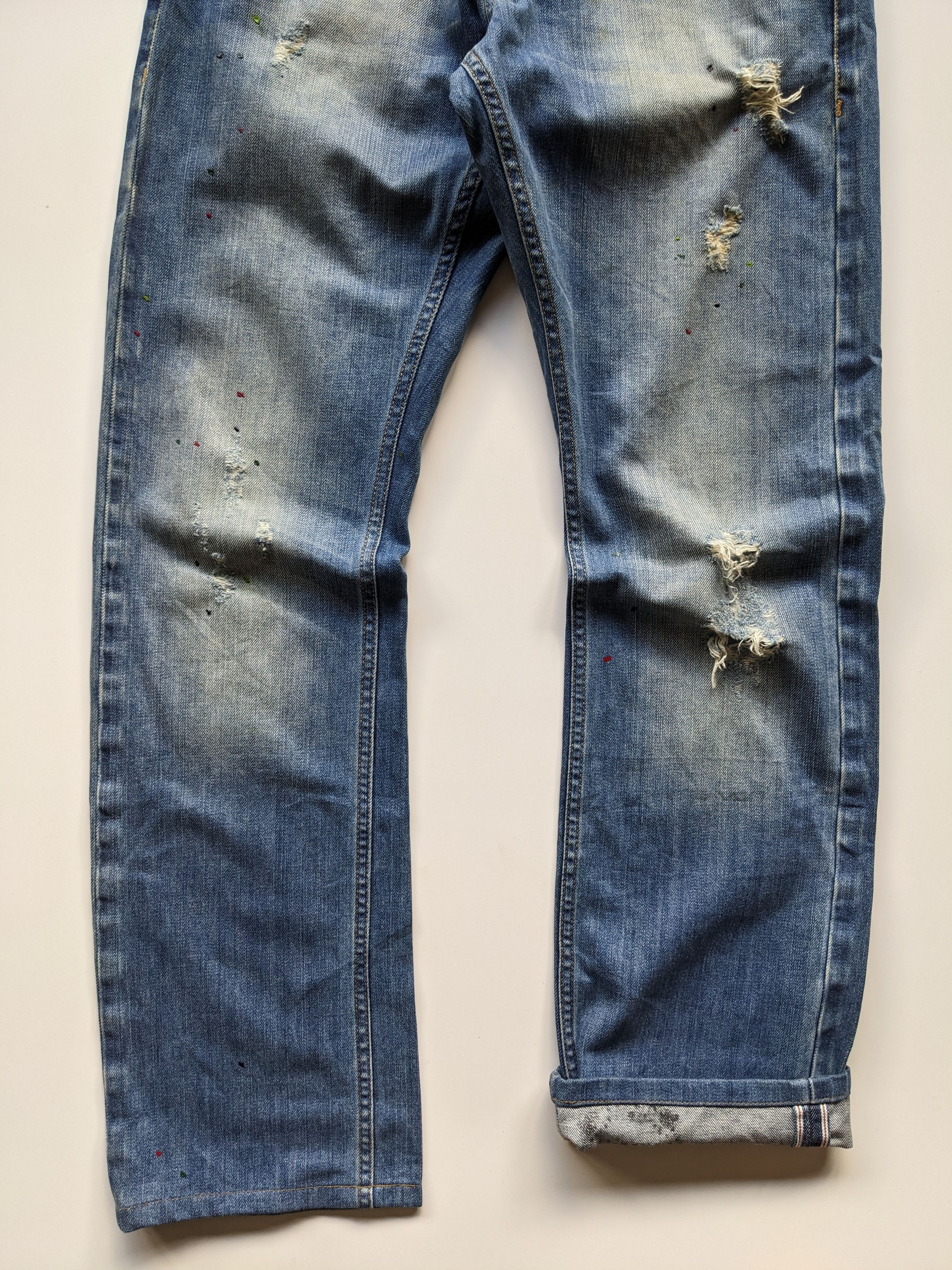 GOSTAR DE FUGA × If Six Was Nine × Philipp Plein Philipp Plein distressed jeans Size US 32 / EU 48 - 4 Thumbnail