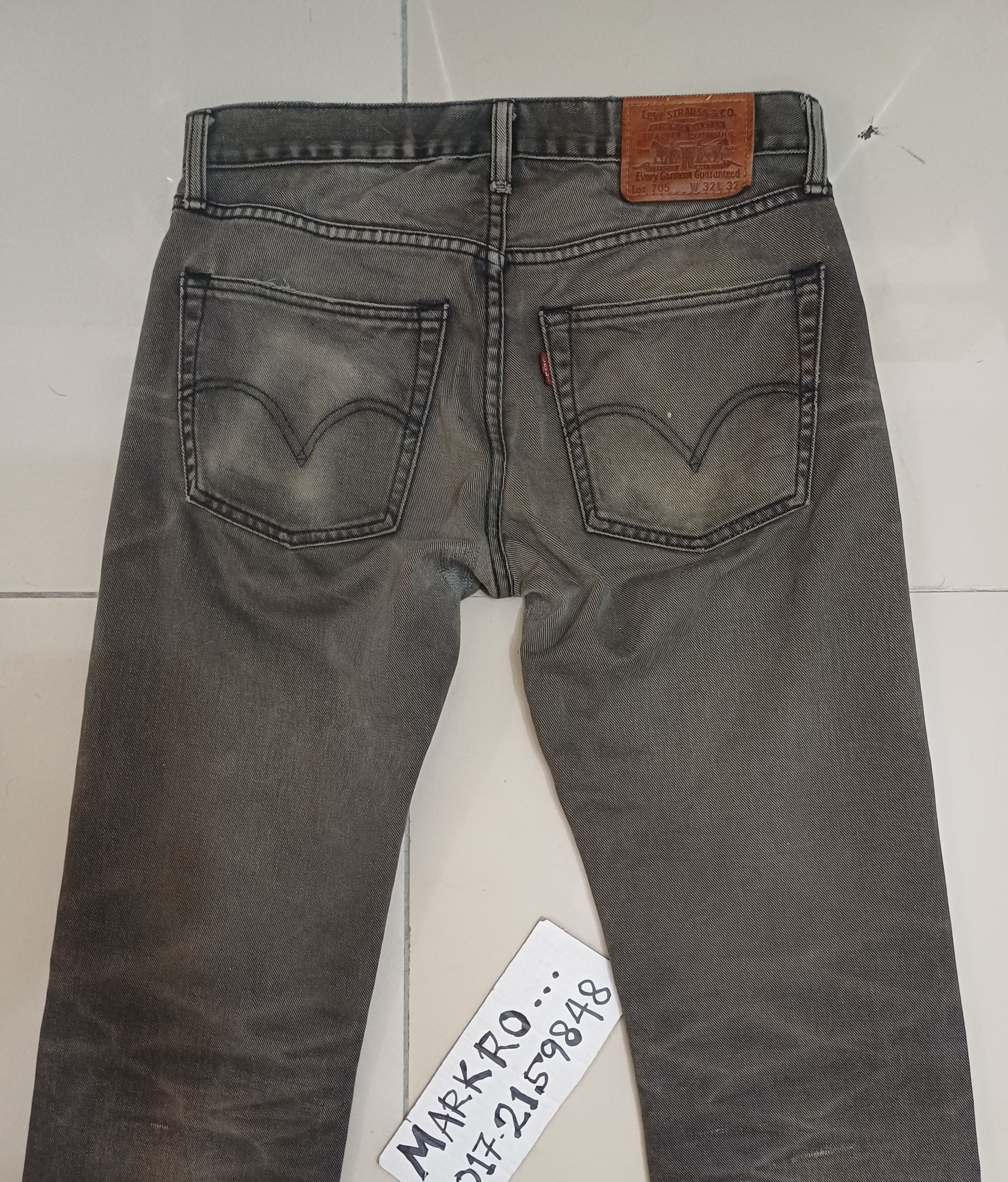 Levi's Vintage Clothing × Seditionaries Nice savage Levis jeans...leather patch Size US 32 / EU 48 - 1 Thumbnail