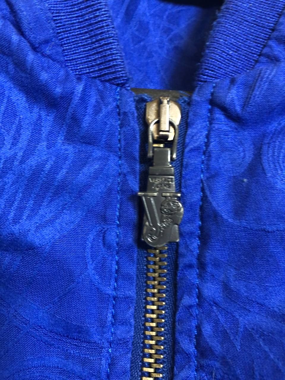 Versace Versace Men's Vintage Flight Jacket Blue Size M From Japan Size US M / EU 48-50 / 2 - 9 Thumbnail