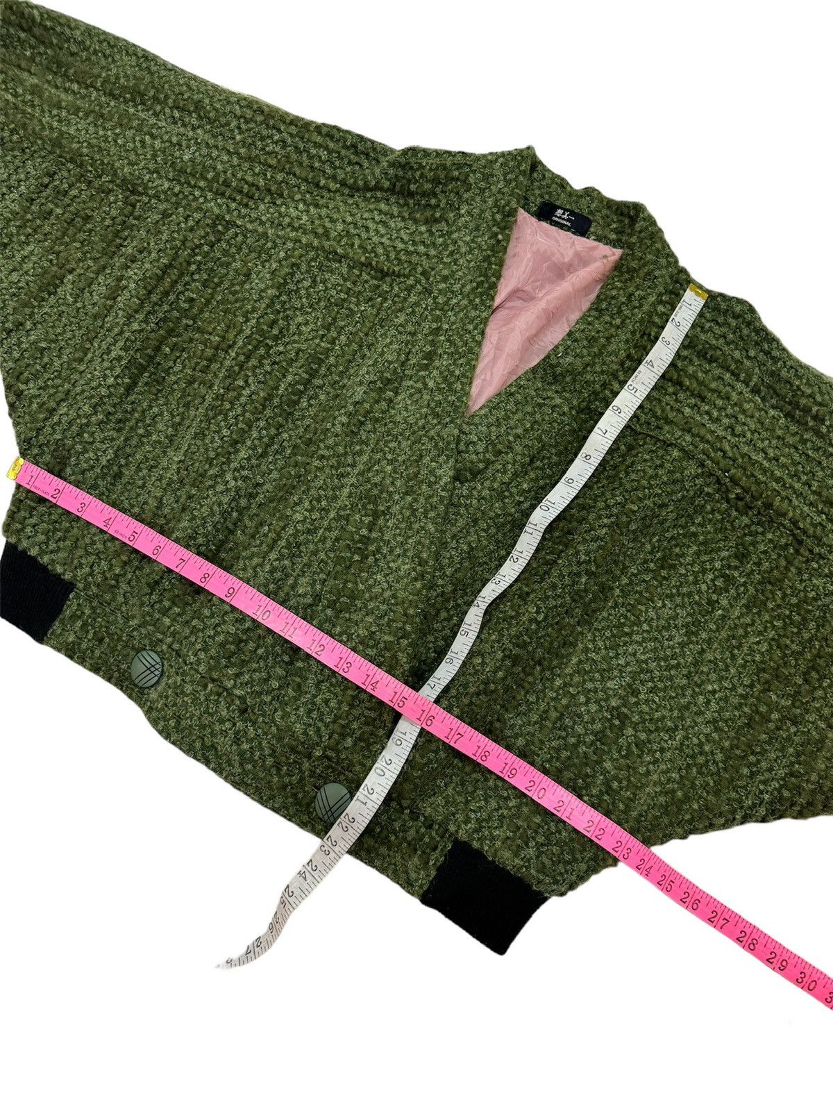 Japanese Brand JAPANESE DESIGN CASHMERE WING STYLE CARDIGAN Size M / US 6-8 / IT 42-44 - 5 Thumbnail