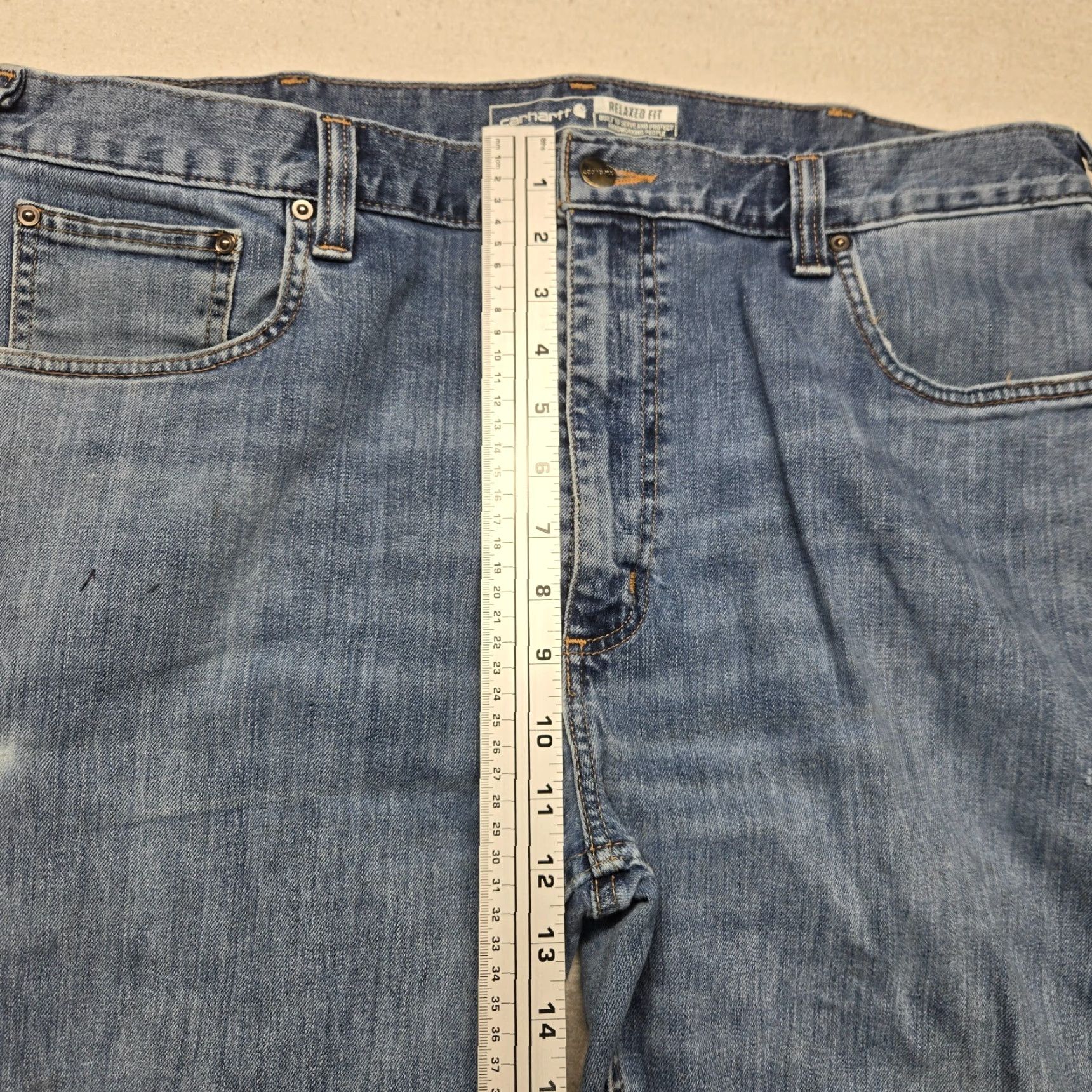 Carhartt Carhartt Relaxed Fit Blue Jeans Adult Men's 38W x 34L Denim Casual Pants Size US 38 / EU 54 - 6 Thumbnail