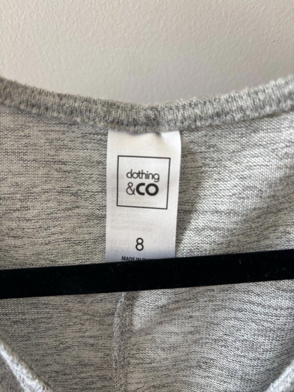 Designer Clothing & Co Grey Long fitted dress size 8 Size S / US 4 / IT 40 - 2 Thumbnail