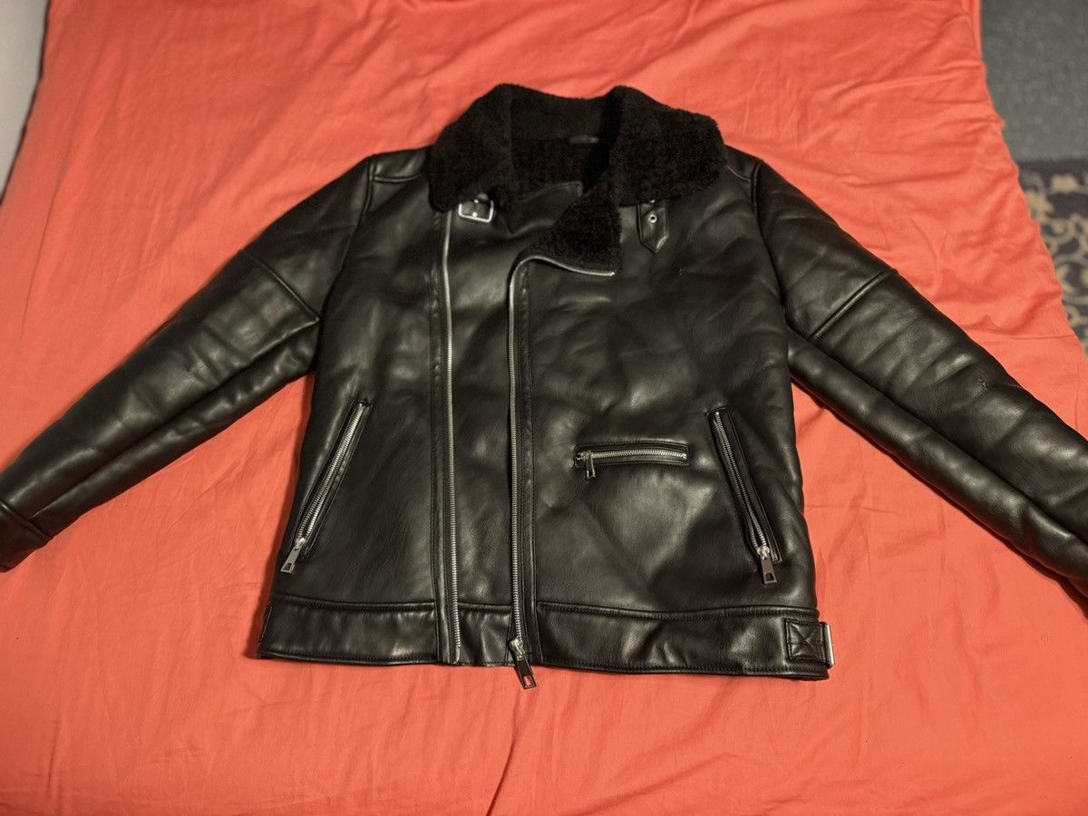 Zara Zara Faux Leather Jacket Size US M / EU 48-50 / 2 - 1 Thumbnail