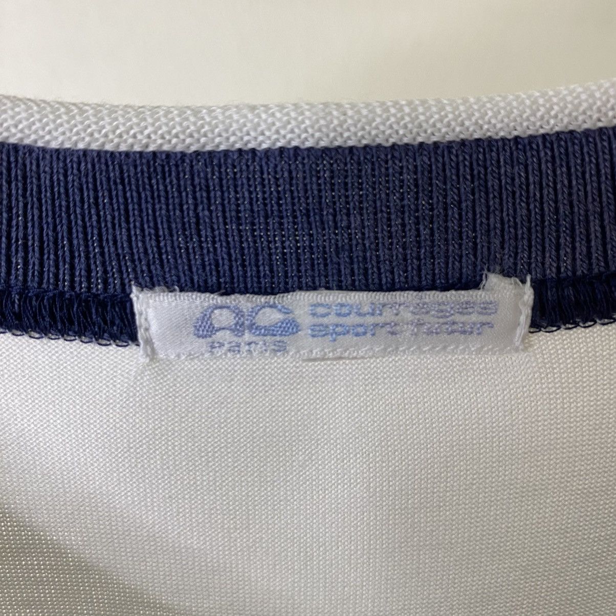 Courreges Vintage 1990s Courreges Sport Futur T Shirt Size US M / EU 48-50 / 2 - 3 Thumbnail