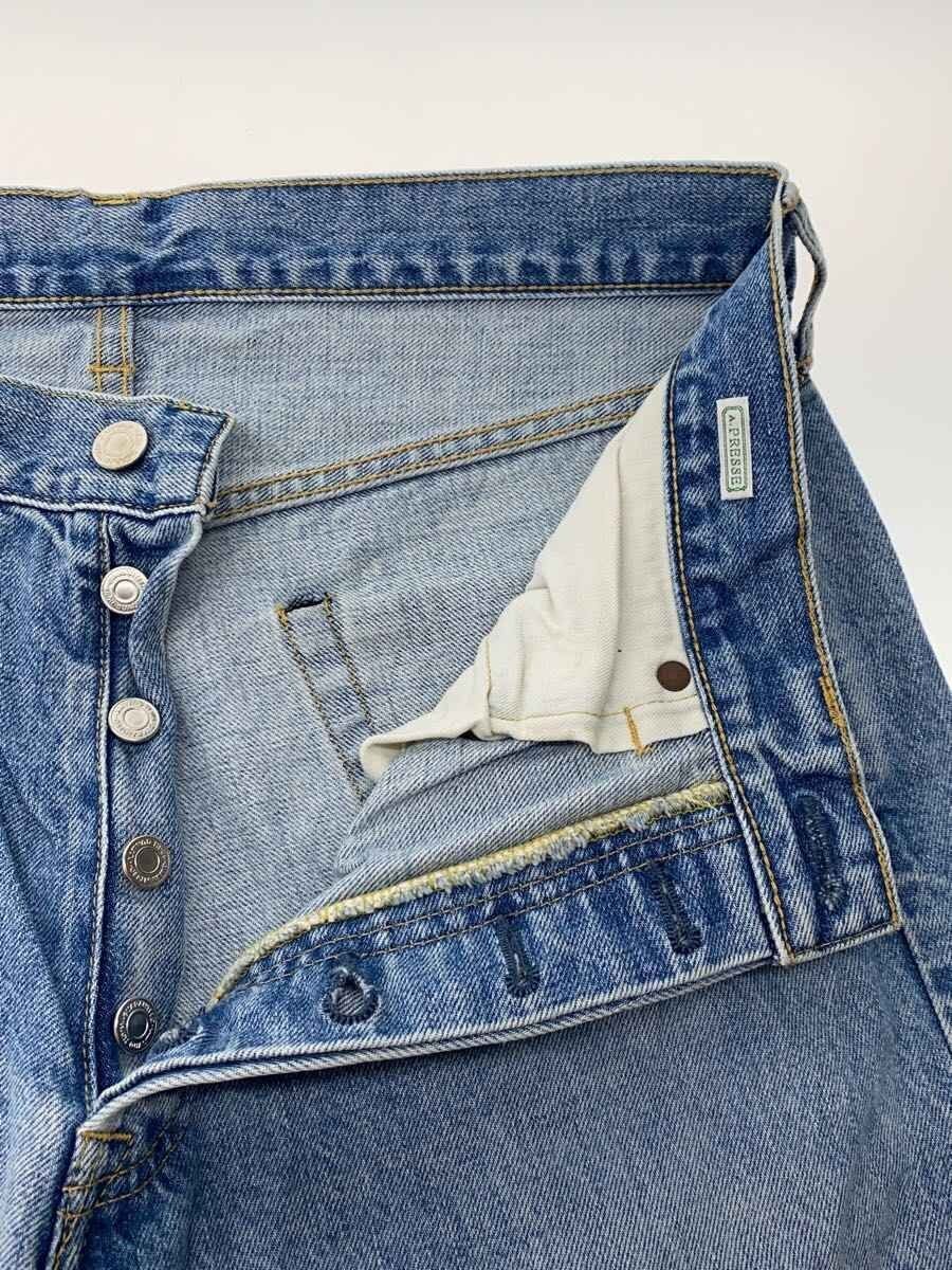 A.PRESSE Washed Denim Wide Pants 22ss Size US 34 / EU 50 - 3 Thumbnail