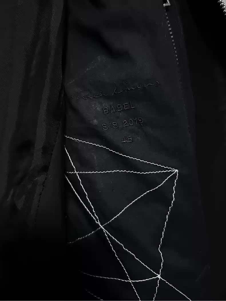 Rick Owens Rick Owens 2019 mainline leather jacket-2505 Size US M / EU 48-50 / 2 - 7 Thumbnail