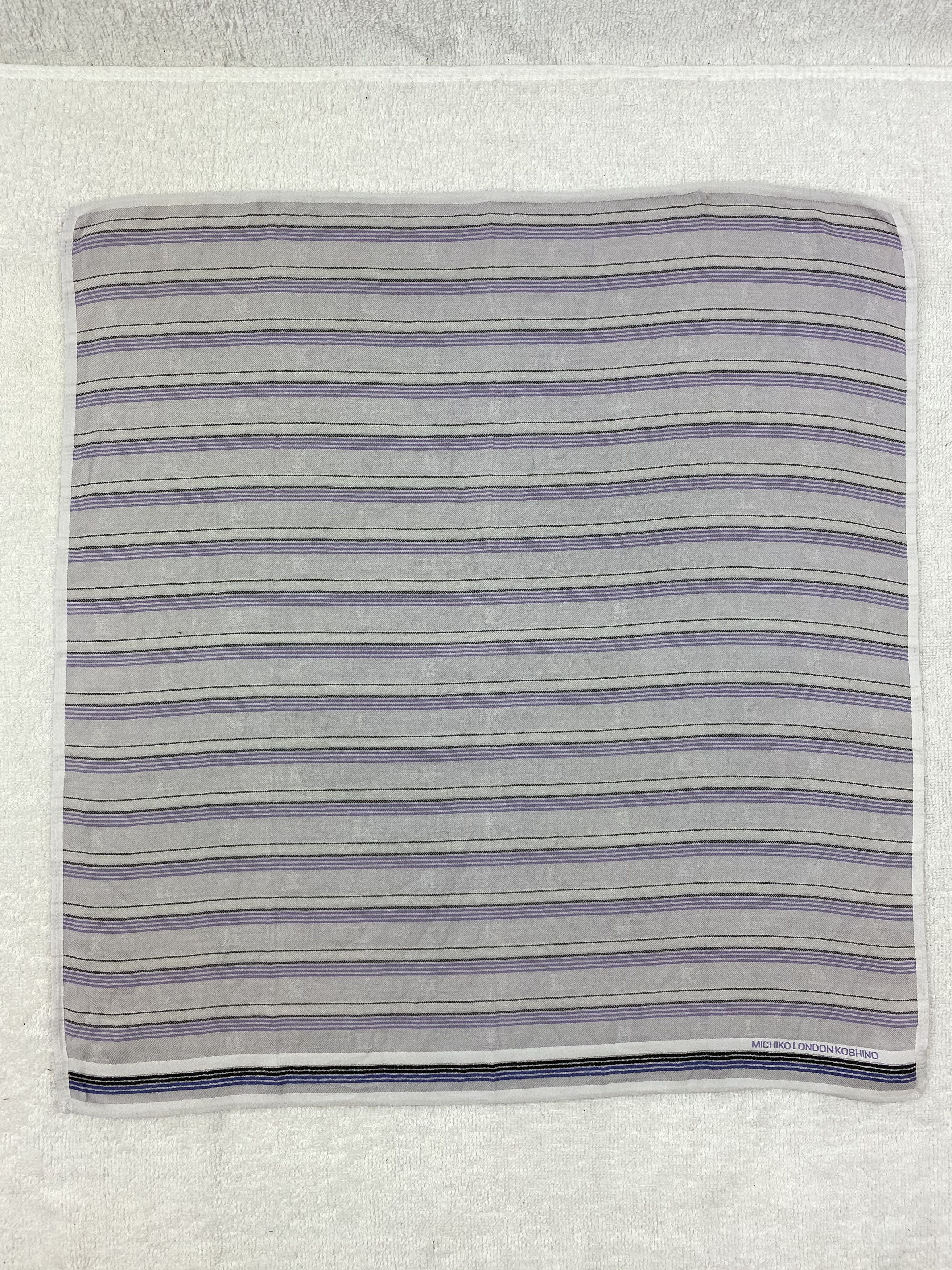 Michiko Koshino London × Vintage Michiko Koshino London Handkerchief / Bandana Size ONE SIZE - 3 Thumbnail