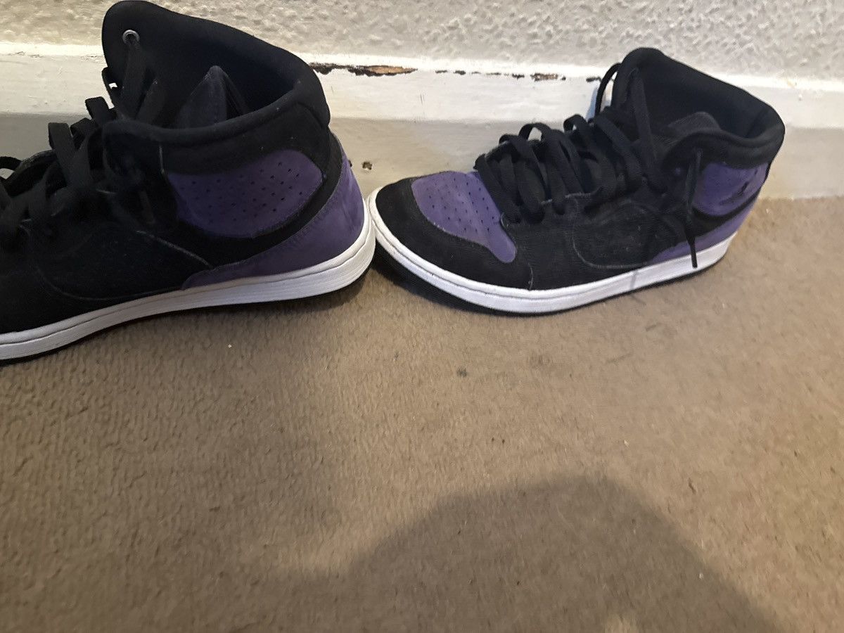 Jordan Brand Air Jordan’s black court purple Size US 10 / EU 43 - 2 Thumbnail