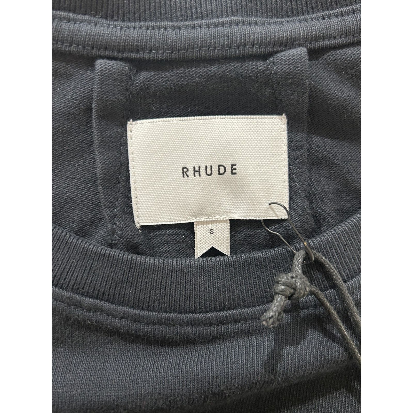 Rhude RHUDE CADRE VINTAGE BLACK TEE SIZE SMALL NEW Size US S / EU 44-46 / 1 - 4 Thumbnail