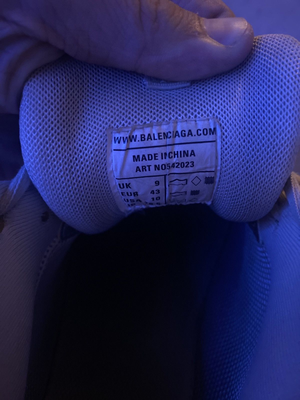 Balenciaga balenciaga tracks all white *no led* Size US 10 / EU 43 - 2 Thumbnail