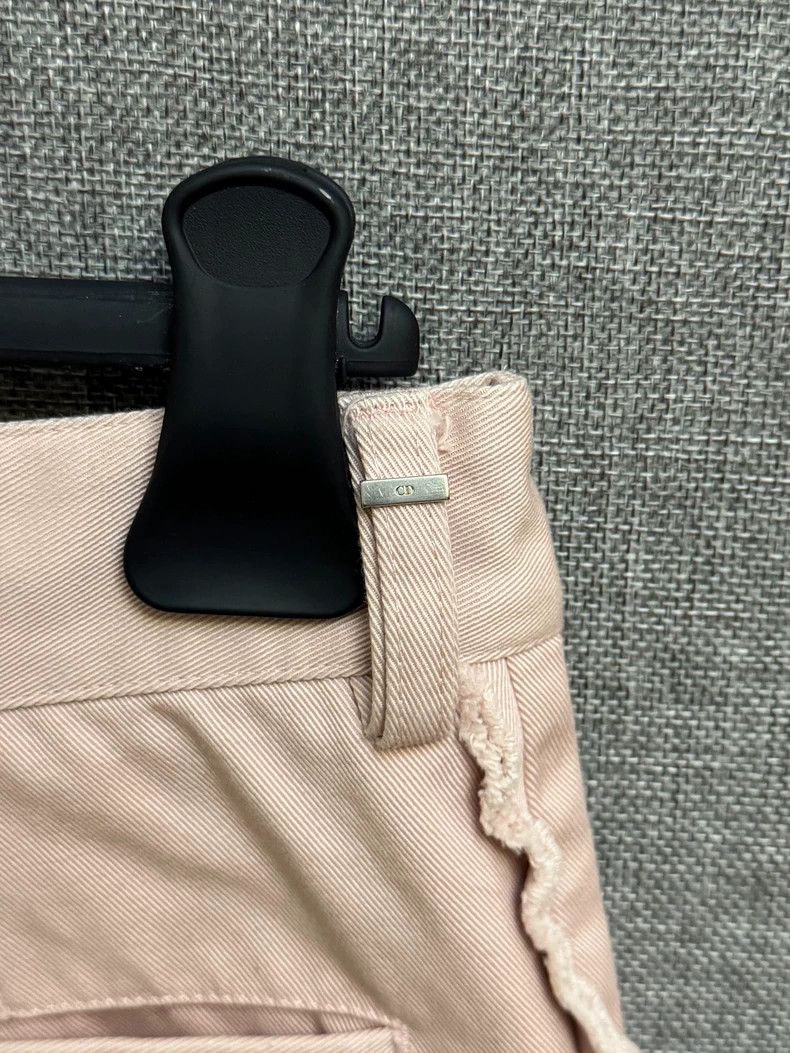 Dior Dior Pink rolled-up casual pants 2502-Nextarrow Size US 32 / EU 48 - 3 Thumbnail