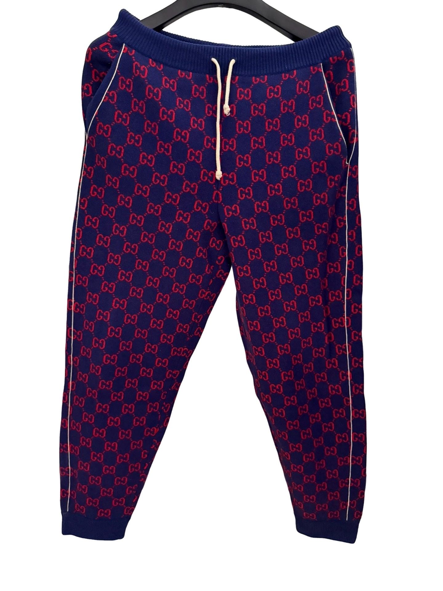 Gucci Gucci GG Monogram Wool Sweatpants XS Size US 28 / EU 44 - 1 Thumbnail
