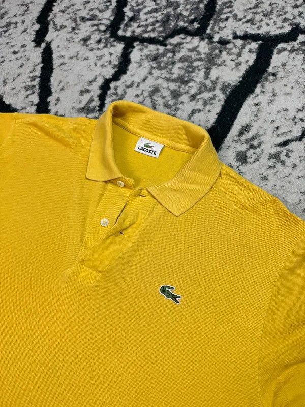 Lacoste Lacoste yellow polo shirt L logo Size US L / EU 52-54 / 3 - 3 Thumbnail