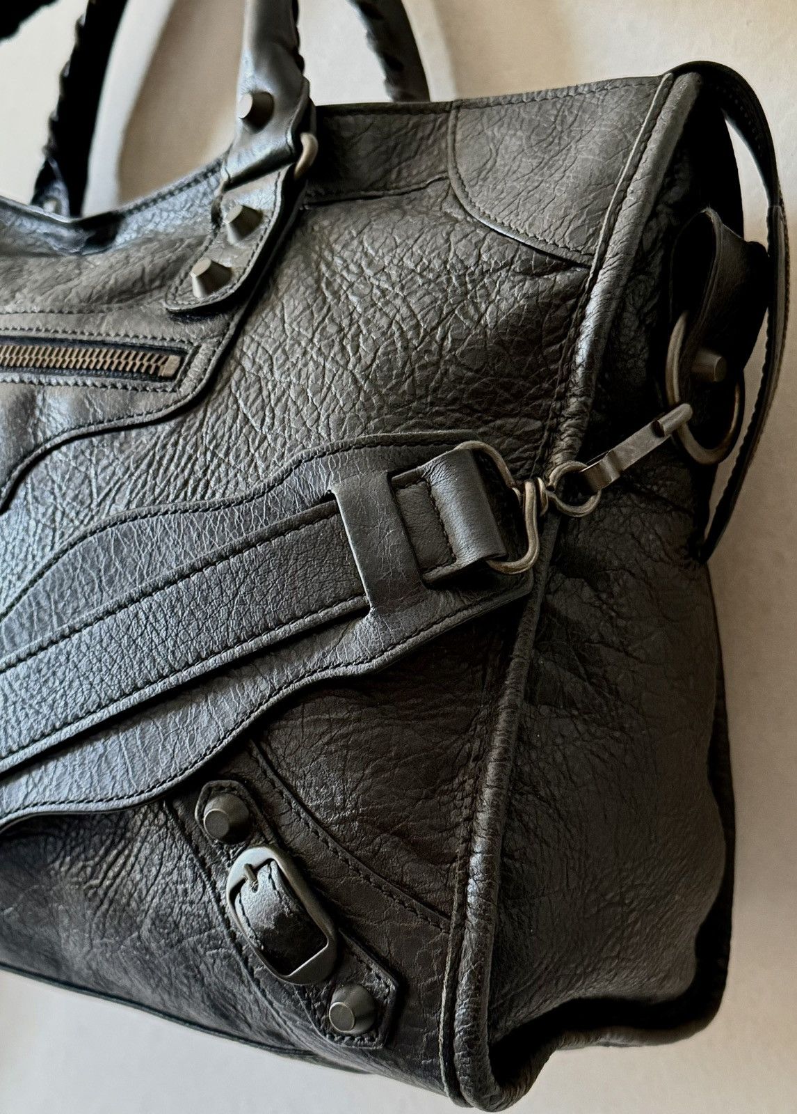 Balenciaga Balenciaga - 2000’s - Classic Motorcycle City - Lambskin Bag Size ONE SIZE - 4 Thumbnail