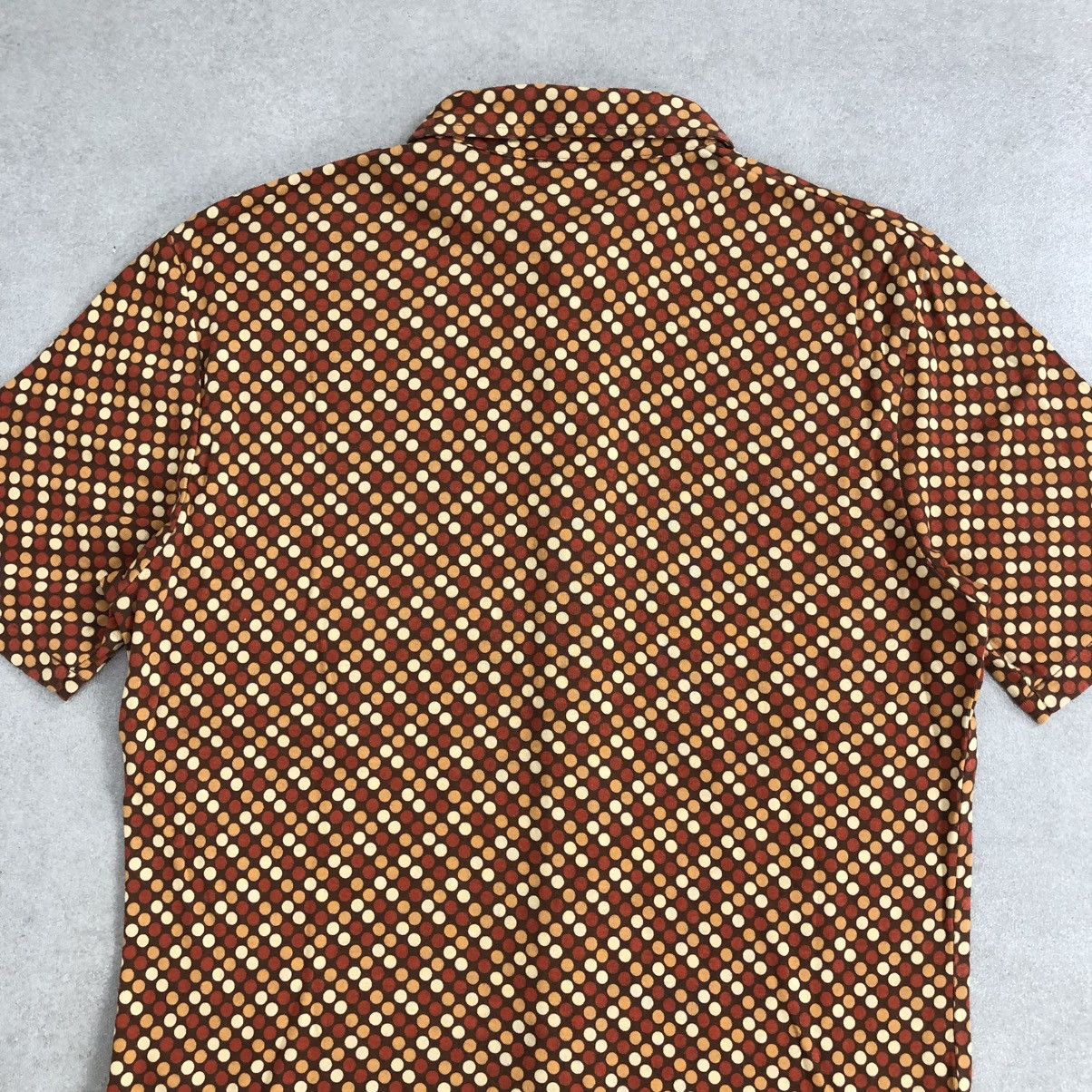 Japanese Brand × Tornado Mart 2000s Tornado Mart Japan Polkadot Motif Button Up Shirt Size US M / EU 48-50 / 2 - 9 Thumbnail