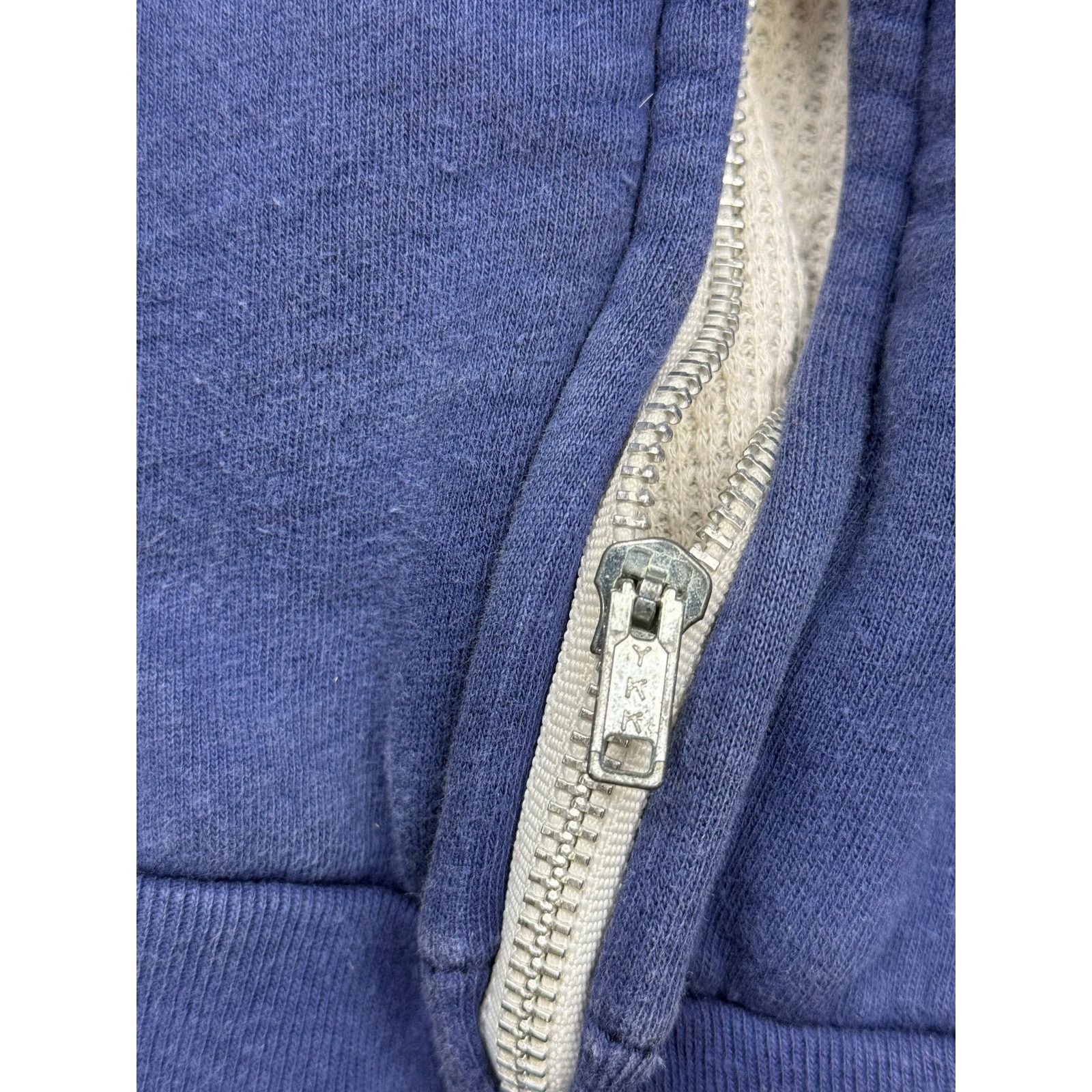 Vintage Vintage 80s Poplar Thermal Lined Blank Full Zip Hooded XS Size US XS / EU 42 / 0 - 6 Thumbnail