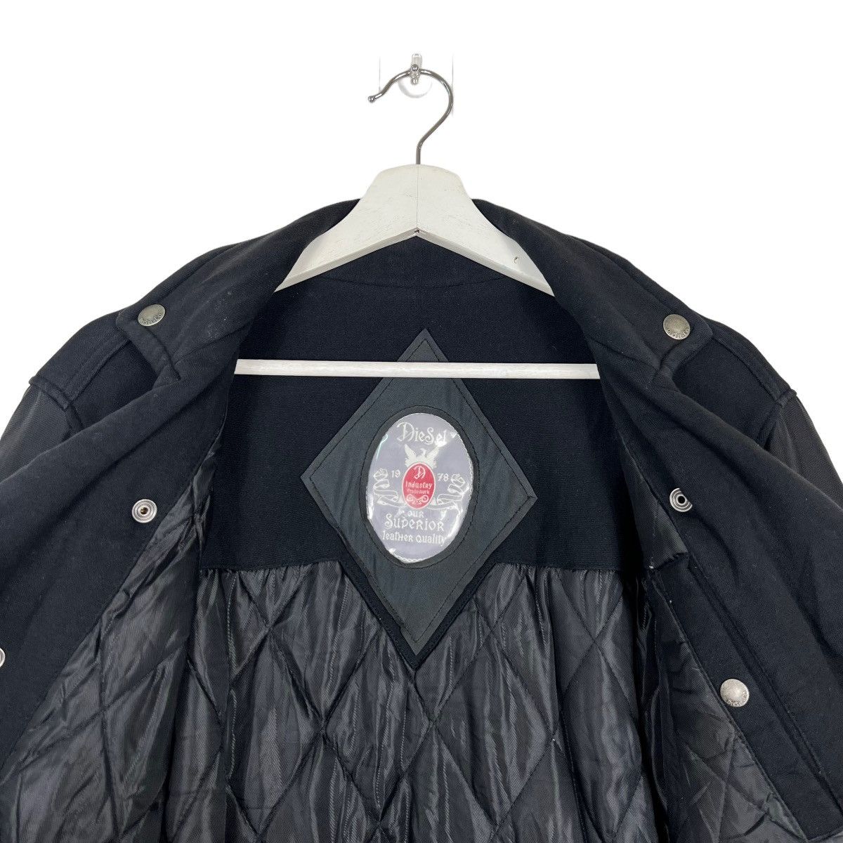 Diesel 🔥 DIESEL DOUBLE COLAR RIDER MOTO HYBRID JACKET Size US M / EU 48-50 / 2 - 11 Thumbnail