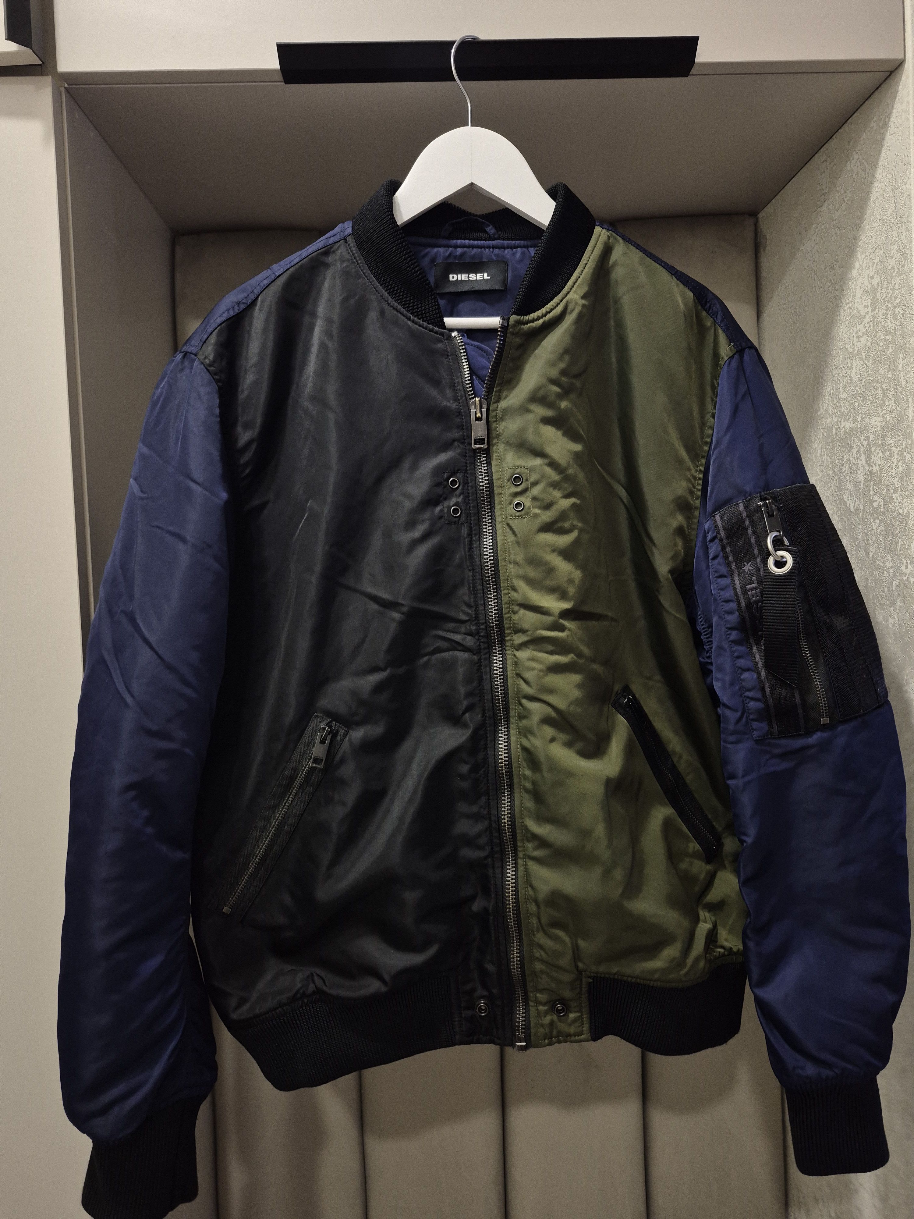 Diesel Diesel men bomber jacket Size US L / EU 52-54 / 3 - 1 Thumbnail