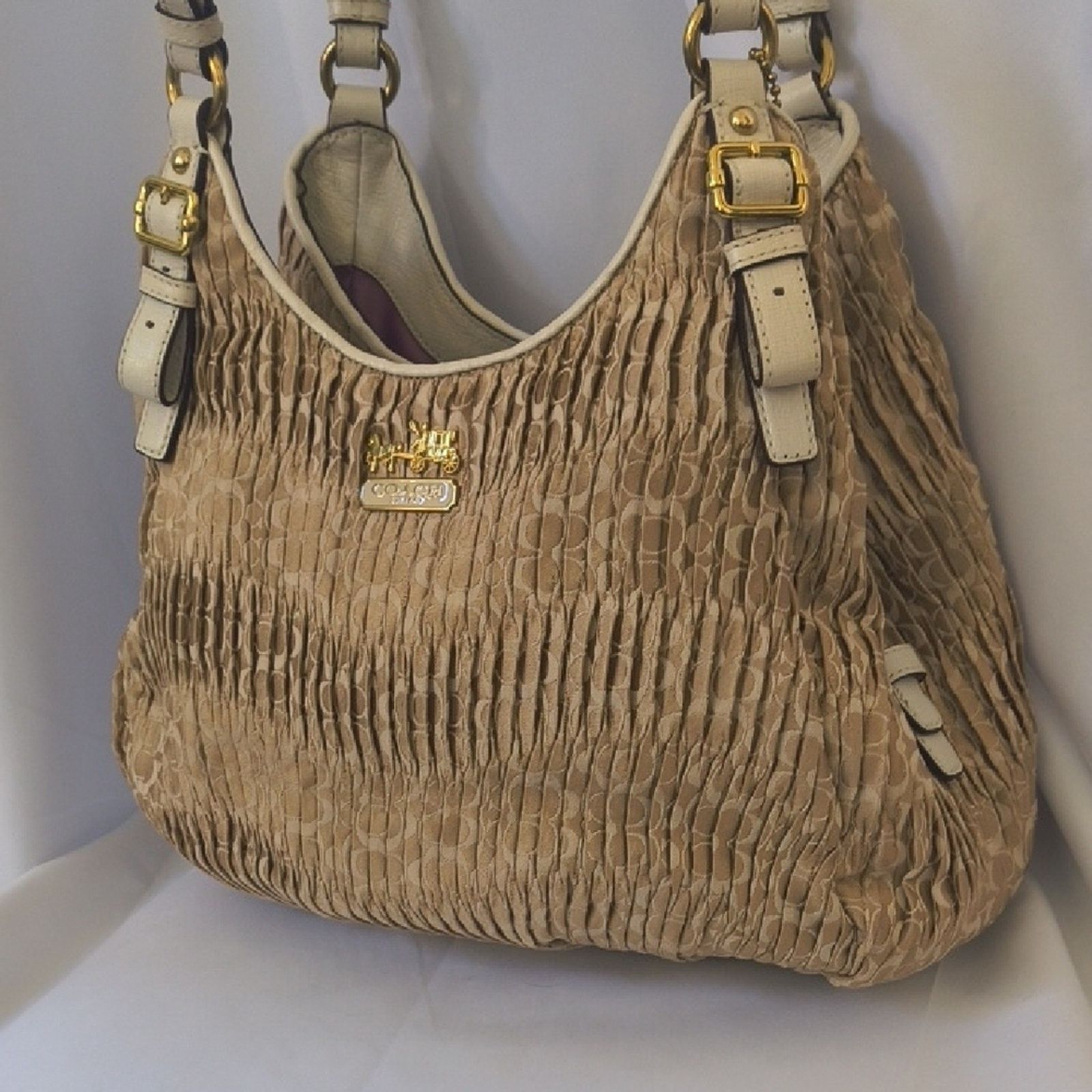 Coach Up-Crafted by Coach Madison Maggie Gathered Jacquard Size ONE SIZE - 16 Thumbnail