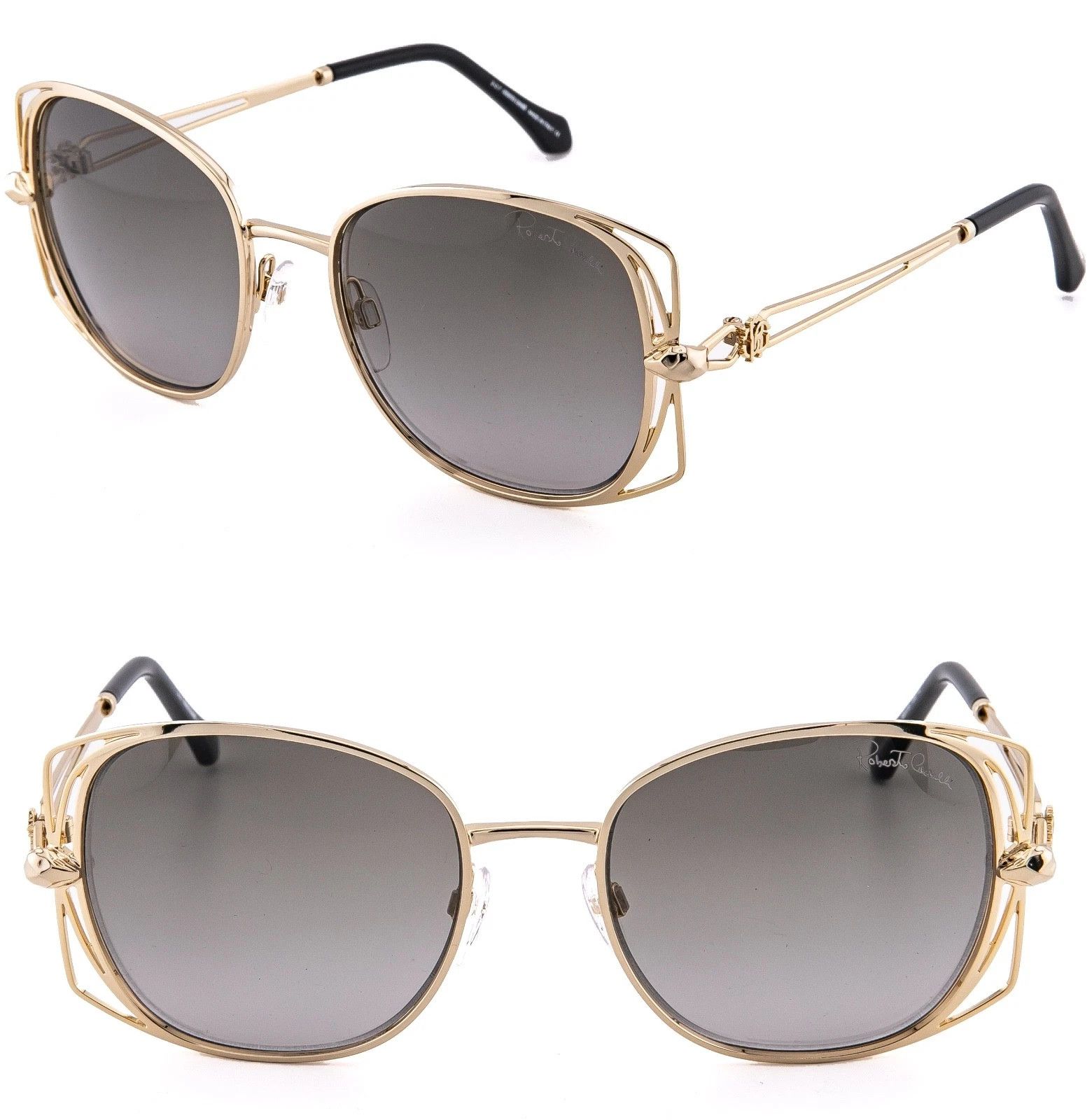 Roberto Cavalli ROBERTO CAVALLI 1031 RC1031 CASENTINO Metal Gray Sunglasses Size ONE SIZE - 1 Thumbnail