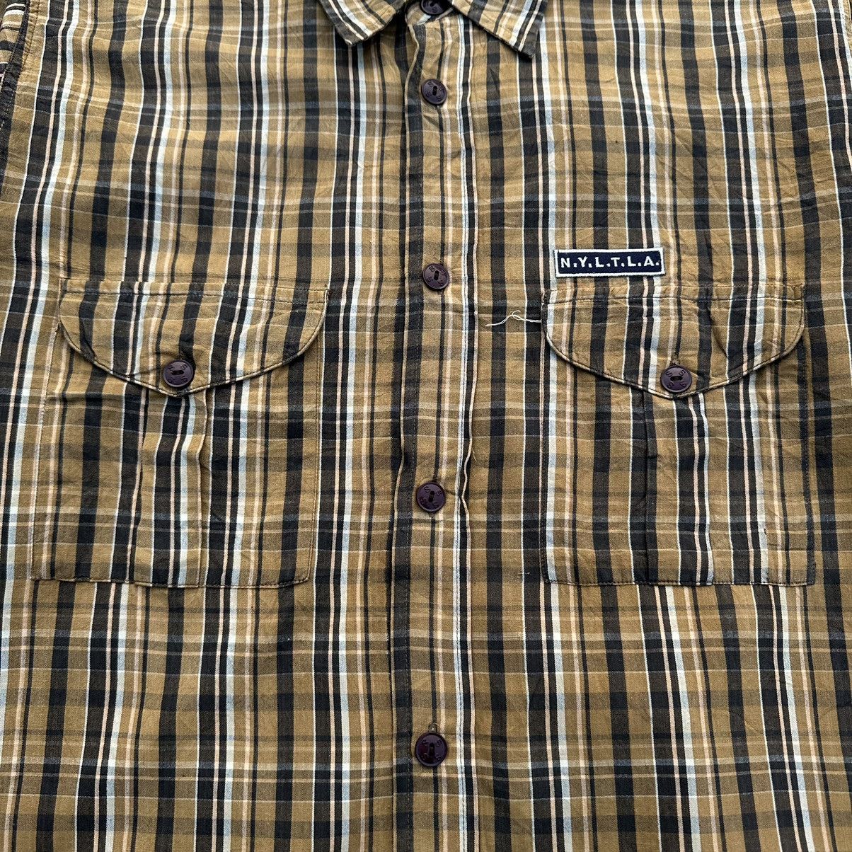 Stussy × Vintage Vintage stussy NYLTLA flannel double pocket Size US L / EU 52-54 / 3 - 8 Thumbnail