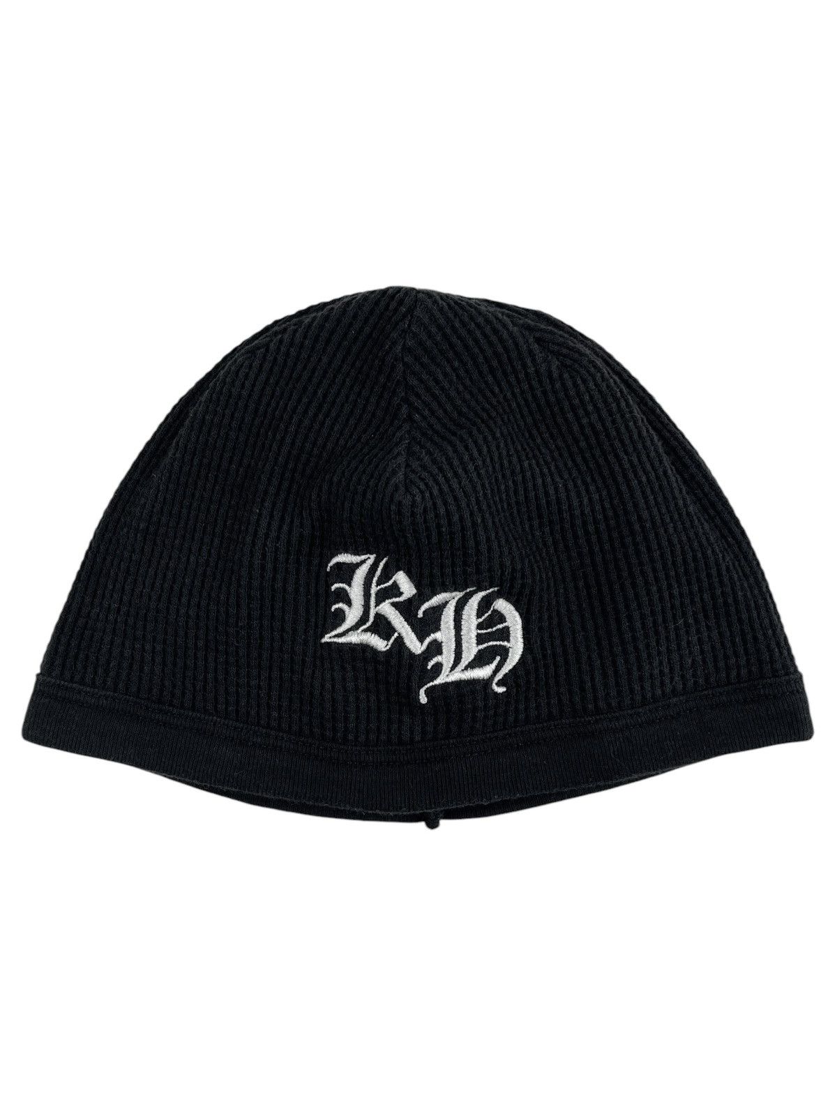 ハット Chrome Hearts Wool Beanie Black White Chrome Hearts Logo Beanie Black - US