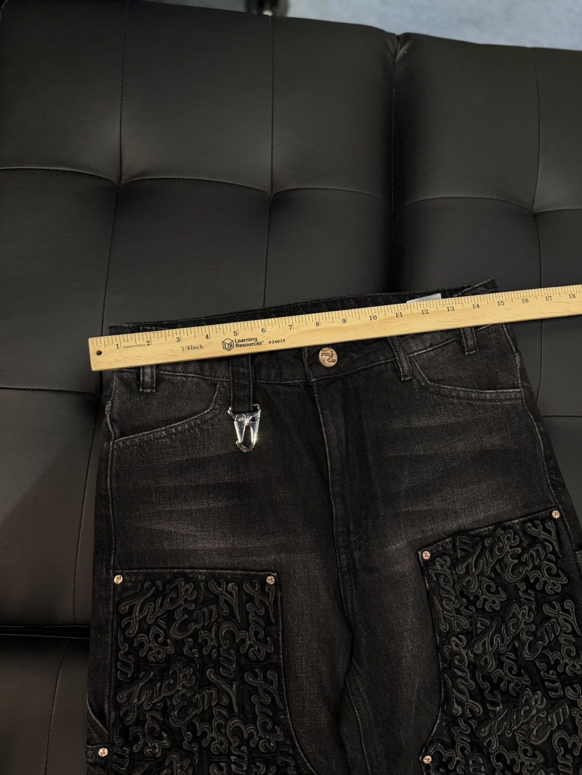 Other Fuck EM Denim Pants Black Size (30) Size US 30 / EU 46 - 10 Thumbnail