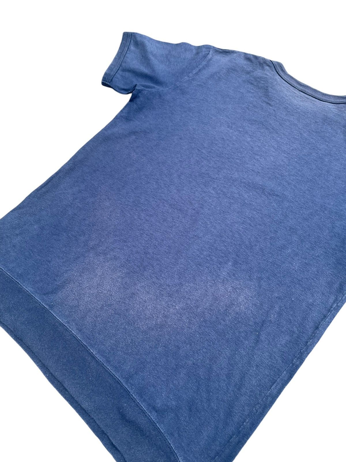 Japanese Brand Coen Navy Faded Wash Crewneck Size US M / EU 48-50 / 2 - 9 Thumbnail