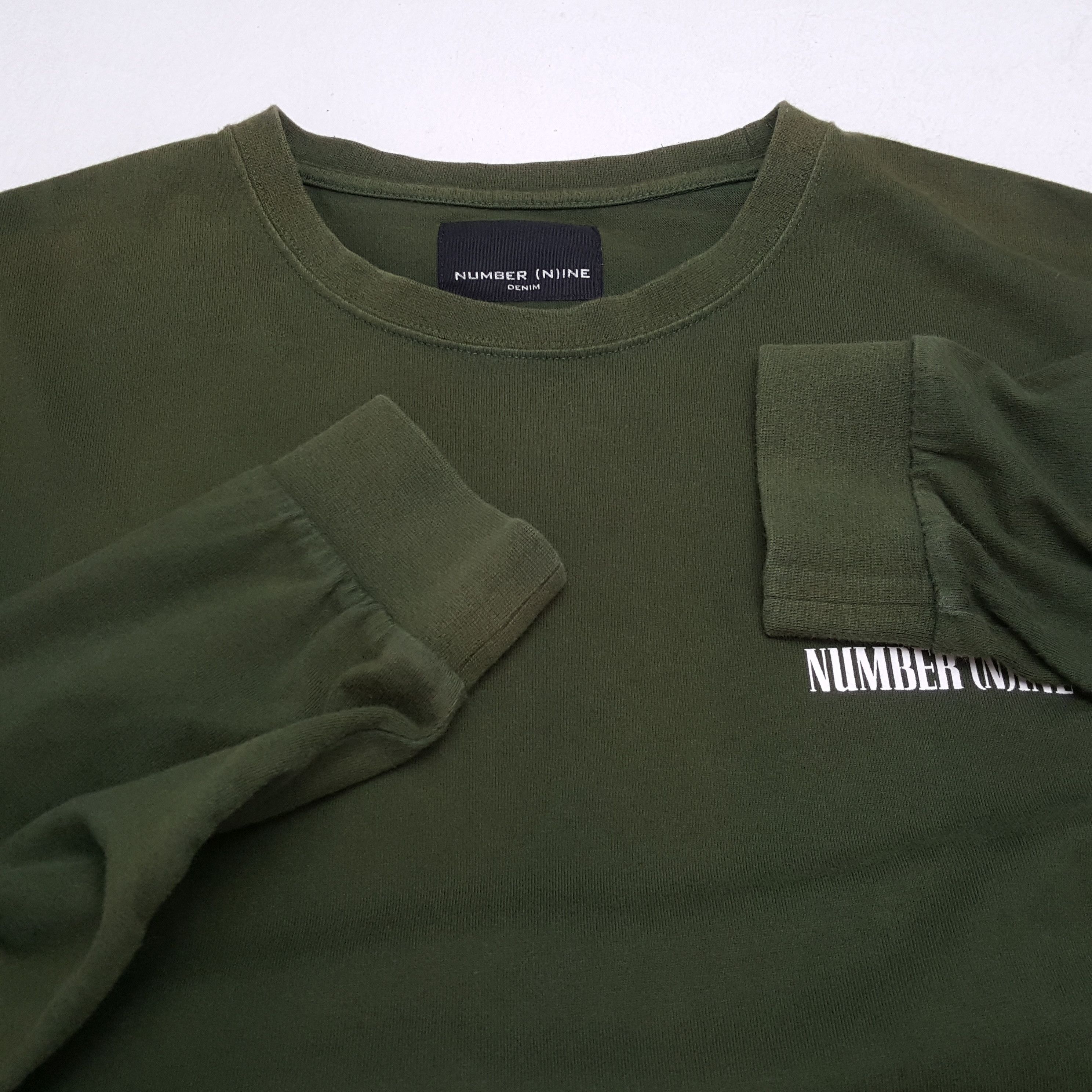 Japanese Brand × Number (N)ine × Vintage NUMBER (N)INE Japanese Brand Fashion Designer Tshirt Size US XXL / EU 58 / 5 - 9 Thumbnail