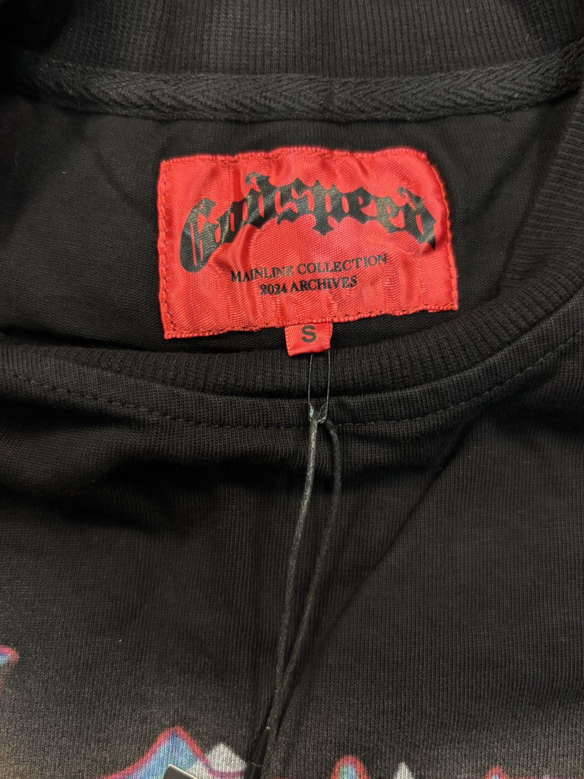 Godspeed Godspeed Glitchy Longsleeve, Black Size US S / EU 44-46 / 1 - 5 Thumbnail