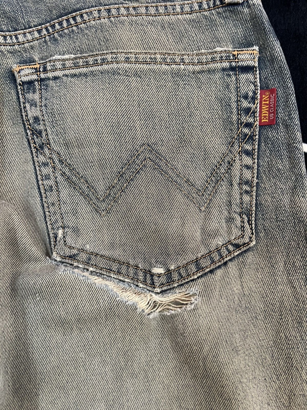Edwin Vintage Edwin US Classics Mudwash Baggy Denim Size US 32 / EU 48 - 12 Thumbnail