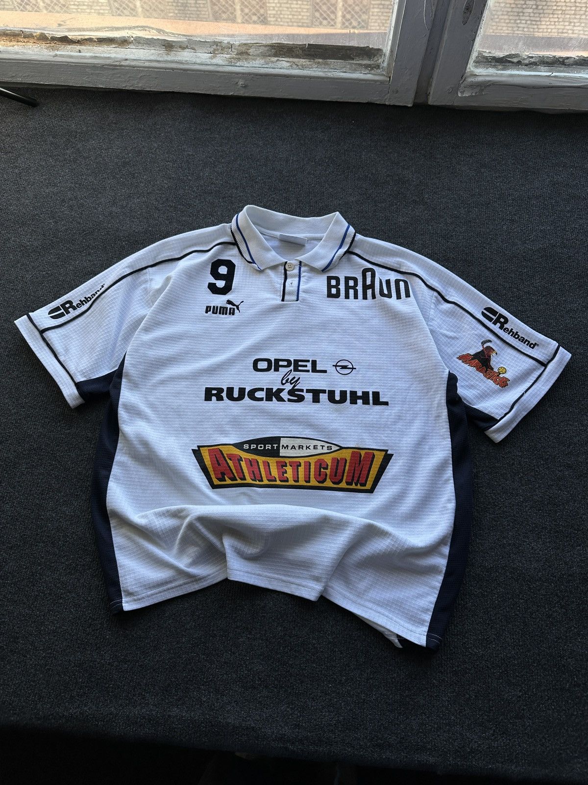 Puma PUMA OPEL 🚨 9 braun Ruckstuhl athleticum XL hardsticks Size US XL / EU 56 / 4 - 1 Thumbnail