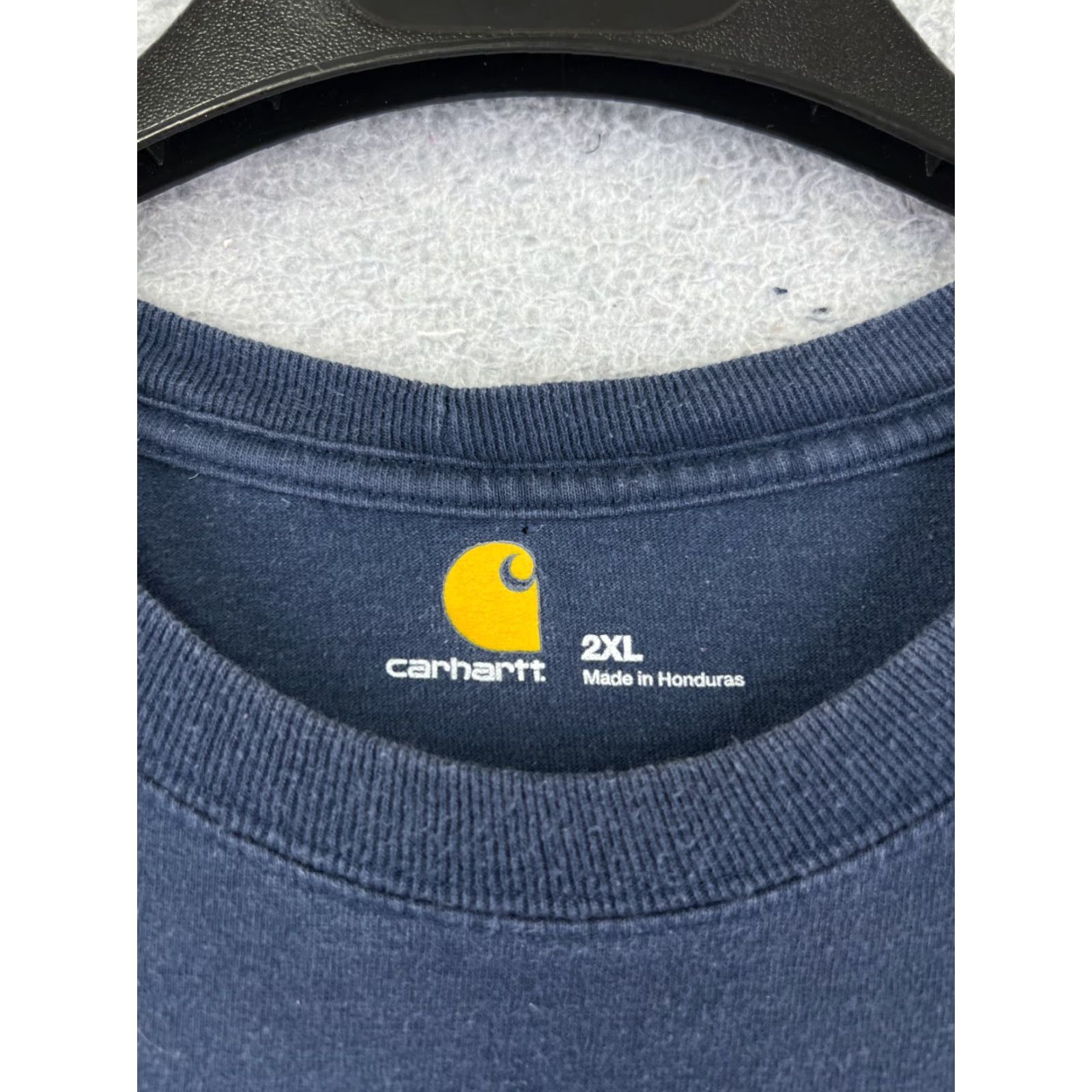 Carhartt Carhartt Shirt Men 2XL Blue Short Sleeve Crew Neck Cotton Workwear Regular Fit Mens Size US XXL / EU 58 / 5 - 7 Thumbnail
