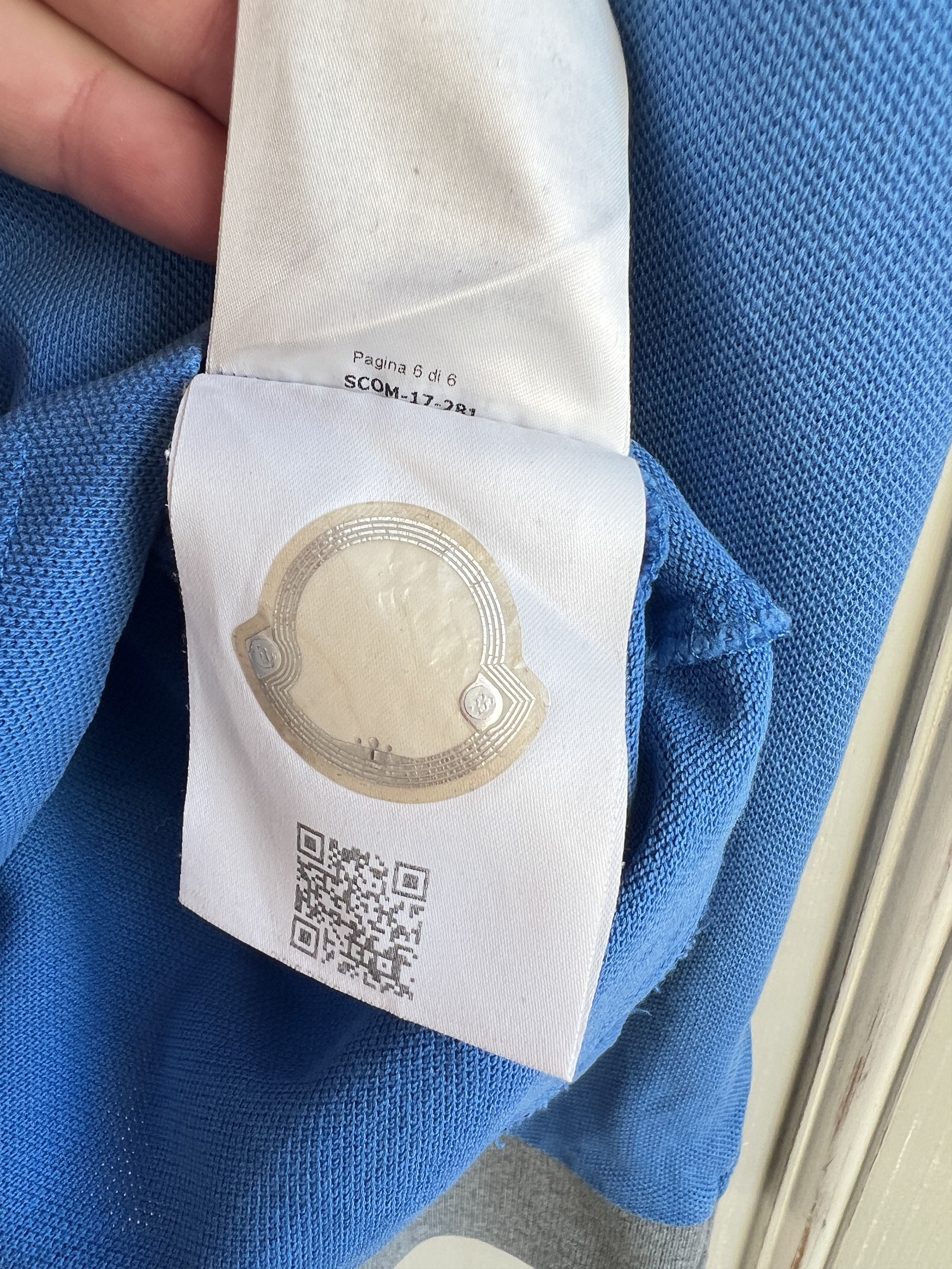 Moncler MONCLER LONGSLEEVE BLUE Size US M / EU 48-50 / 2 - 8 Thumbnail