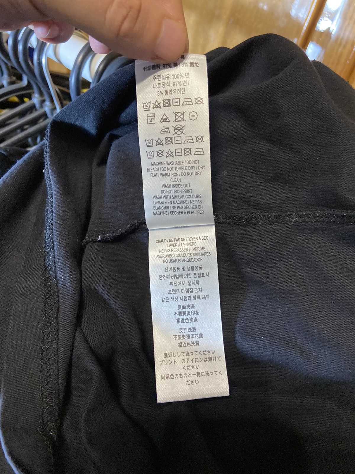 Burberry × Vintage BURBERRY LONDON CENTRE LOGO THRASHED STYLE COTTON T-SHIRT Size US XL / EU 56 / 4 - 8 Thumbnail