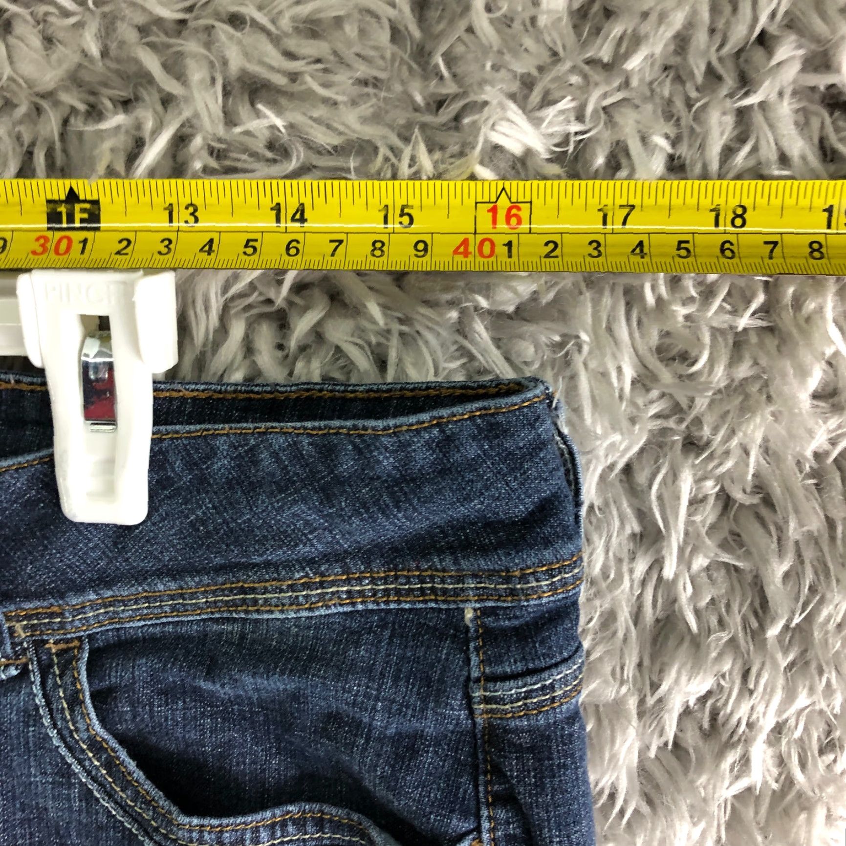 Vintage Riders Womens Jeans Mid Rise Bootcut Size 14 Medium Wash Blue Denim 5-Pocket Regular Inseam 32 in Mens? Size 36" / US 14 / IT 50 - 2 Thumbnail