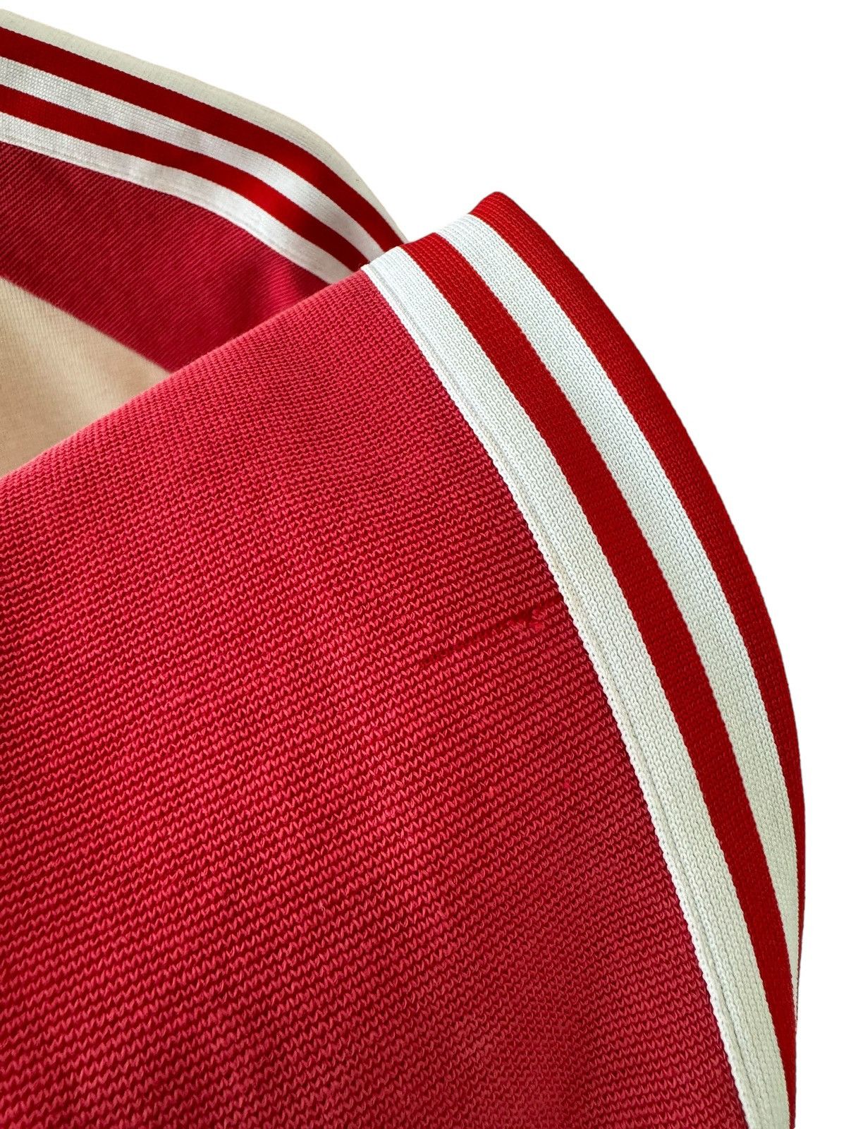 Adidas Vintage 80s adidas Red/White Tracktop Size US L / EU 52-54 / 3 - 13 Thumbnail