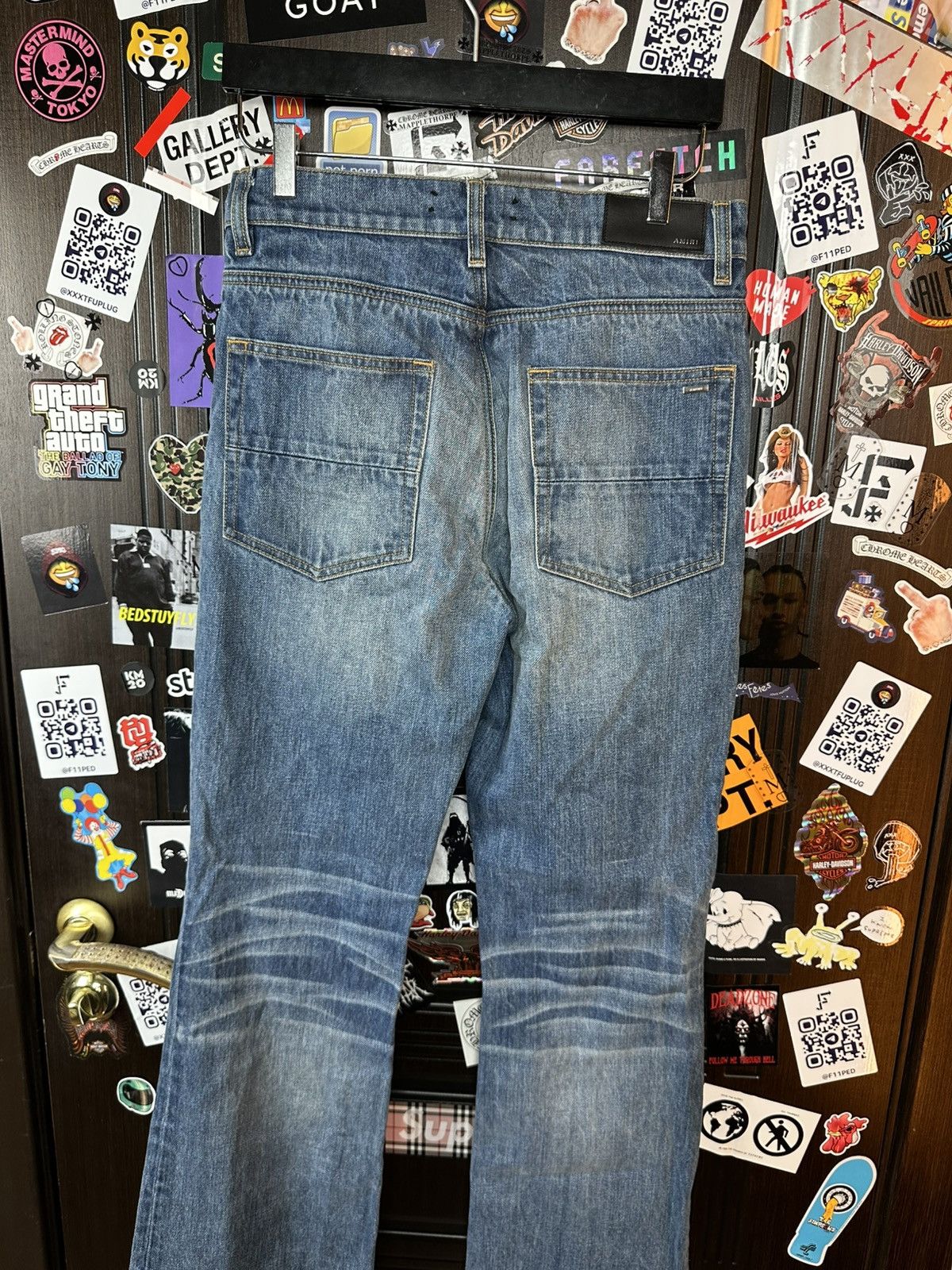 Amiri Amiri Flare Button up Jeans Denim 30 Size US 30 / EU 46 - 5 Thumbnail