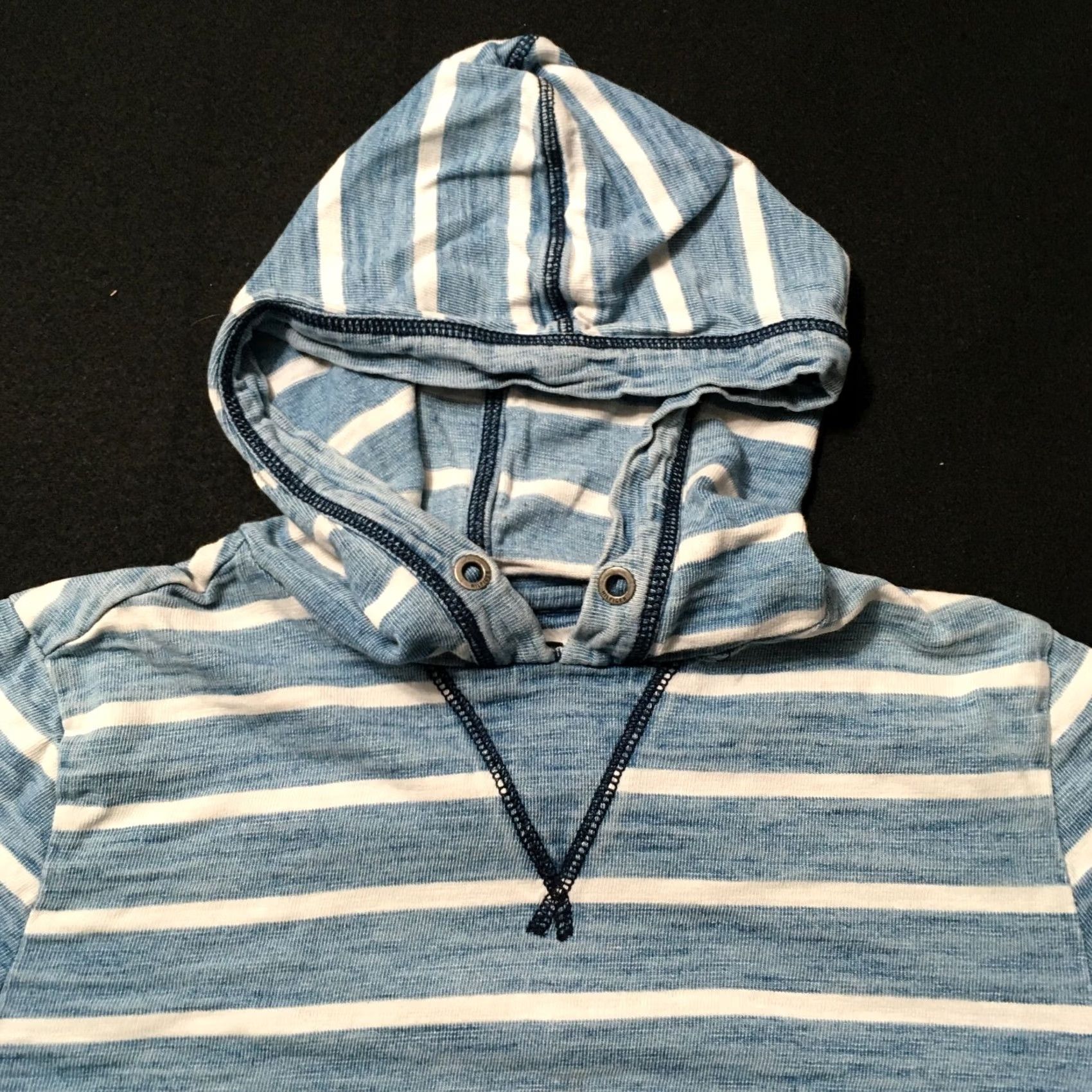 Tommy Hilfiger Tommy Hilfiger Hoodie S BLUE Striped Logo Zip Up Sweatshirt Women Regular Size S Size S / US 4 / IT 40 - 2 Thumbnail