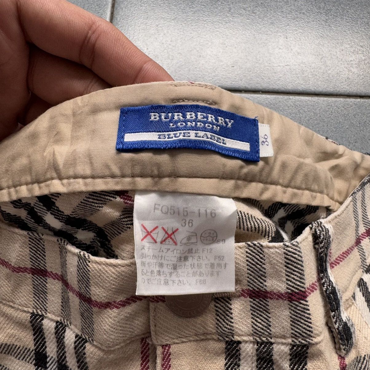 Burberry Burberry Blue Label stretchable Plaid Jeans Size 28" / US 6 / IT 42 - 5 Thumbnail