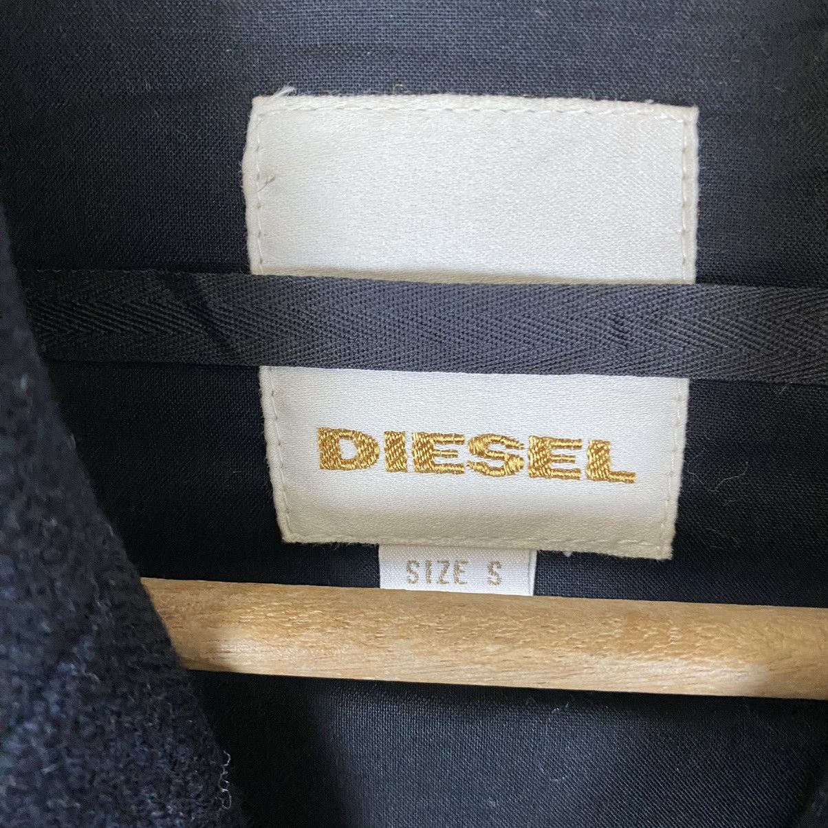 Diesel ✨Rare !! Diesel double collar biker style jacket Size US S / EU 44-46 / 1 - 10 Thumbnail