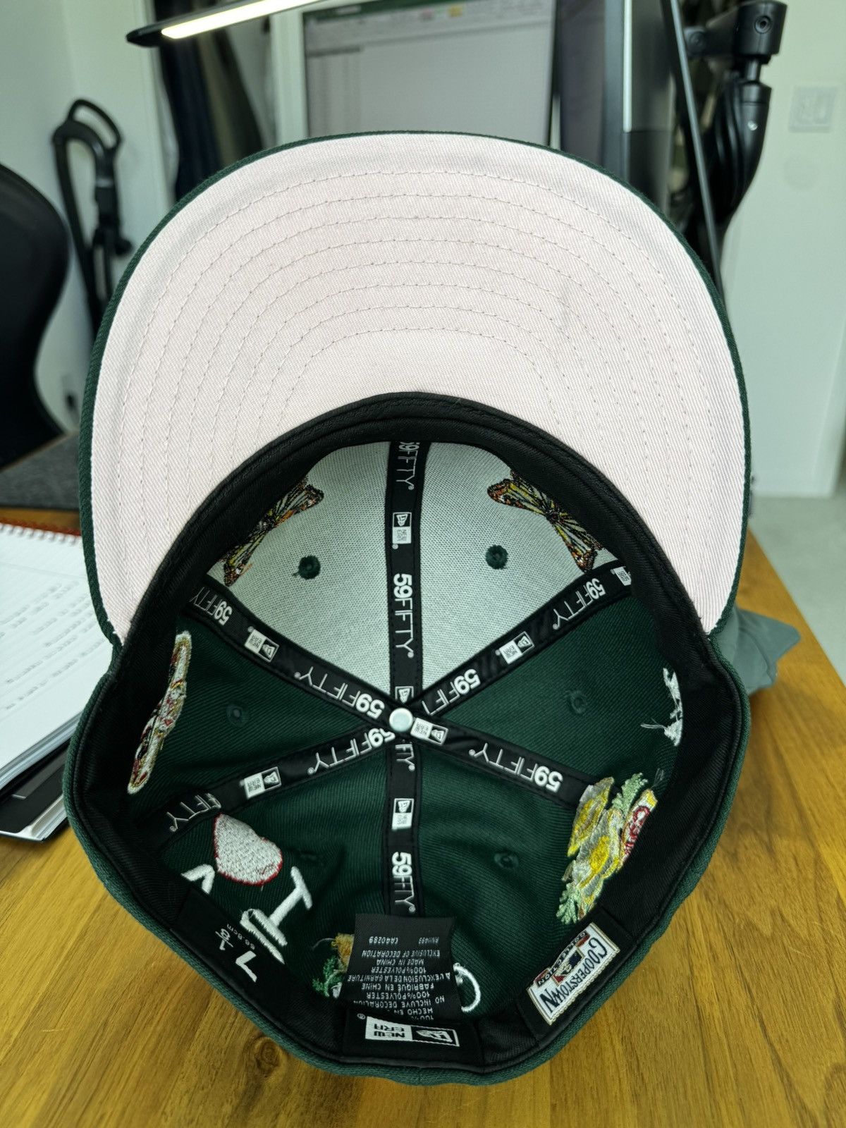 New Era Lord Fubu New Era Anaheim Angels Embroidered Hat Size ONE SIZE - 5 Thumbnail