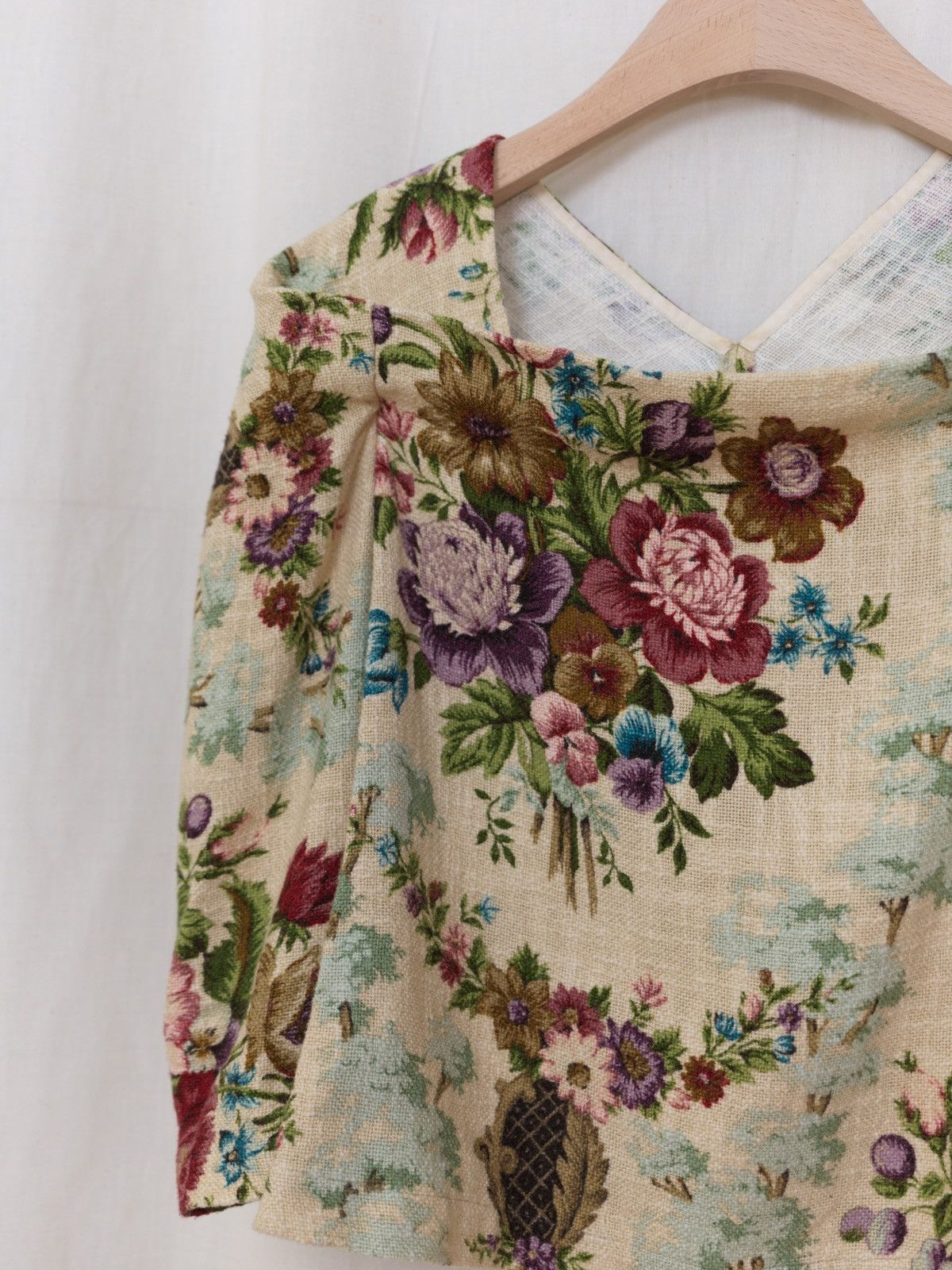 Junya Watanabe Junya Watanabe | AW1999 Vintage Floral Top Size S / US 4 / IT 40 - 5 Thumbnail
