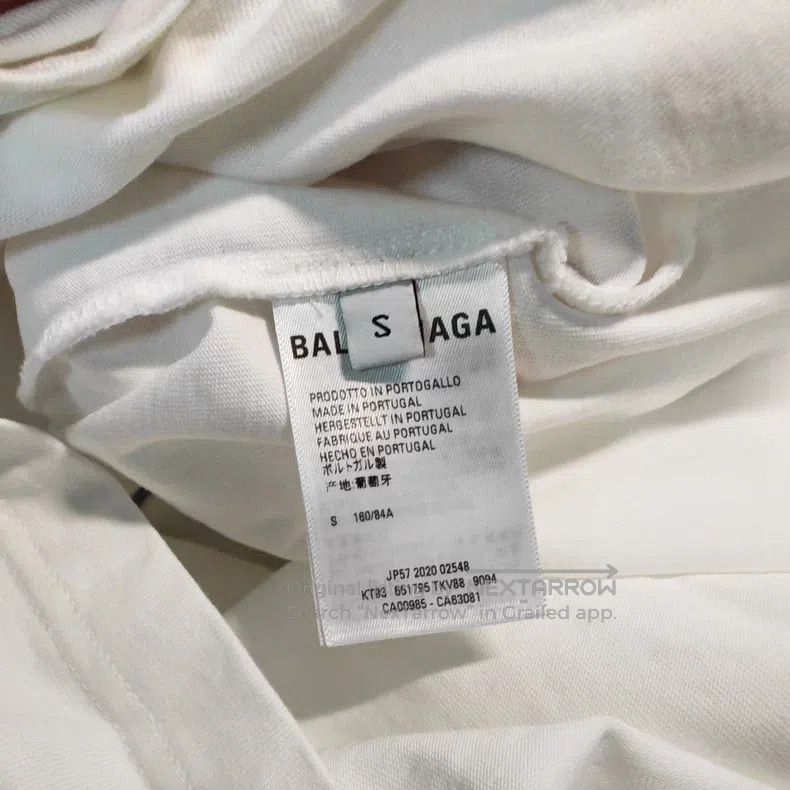 Balenciaga Balenciaga Black and White Venice City Short Sleeve T-Shir Size US S / EU 44-46 / 1 - 5 Thumbnail
