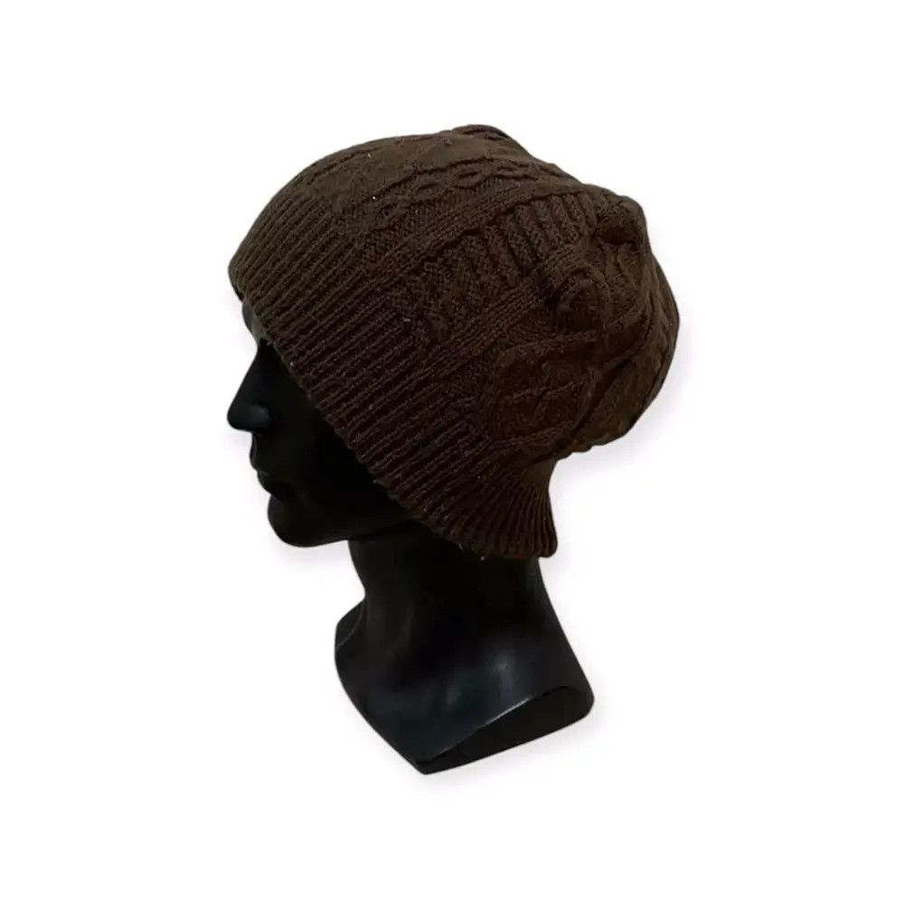 Vintage Japanese Brand Knit Beanie Hat Size ONE SIZE - 1 Thumbnail