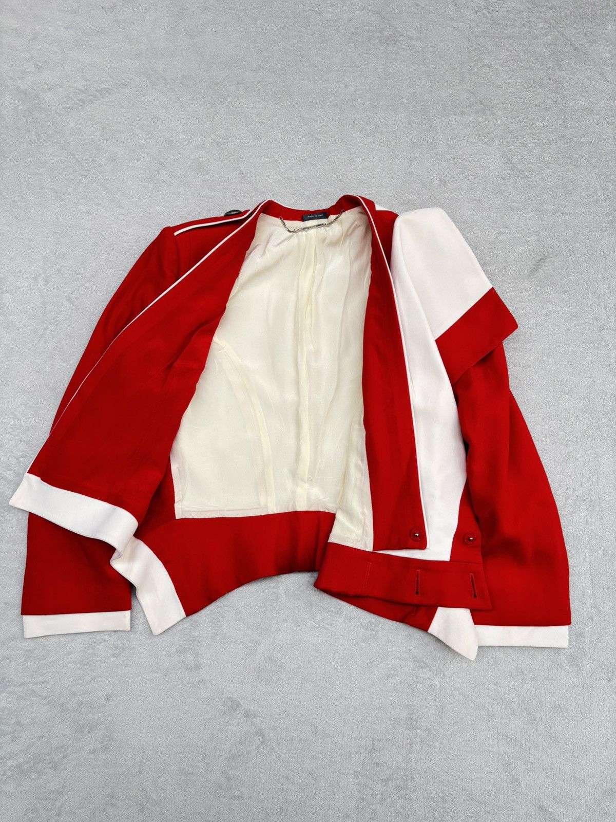 Alexander McQueen SS 2016 Runway Asymmetrical Sculptural Military-Insp Jacket Size M / US 6-8 / IT 42-44 - 11 Thumbnail