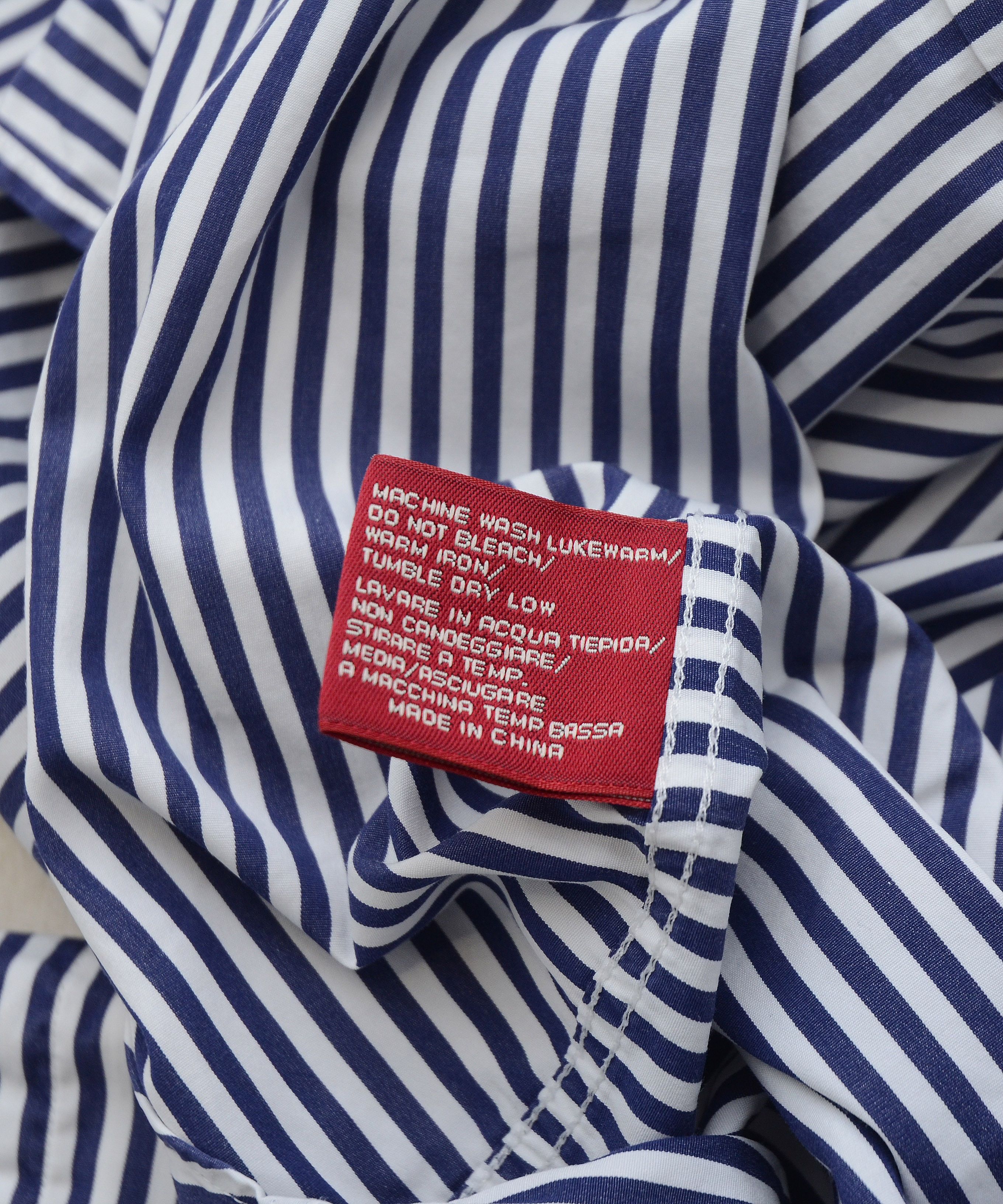 Boggi Boggi Luxury Long Sleeve Button Up Striped Shirt Size US M / EU 48-50 / 2 - 10 Thumbnail