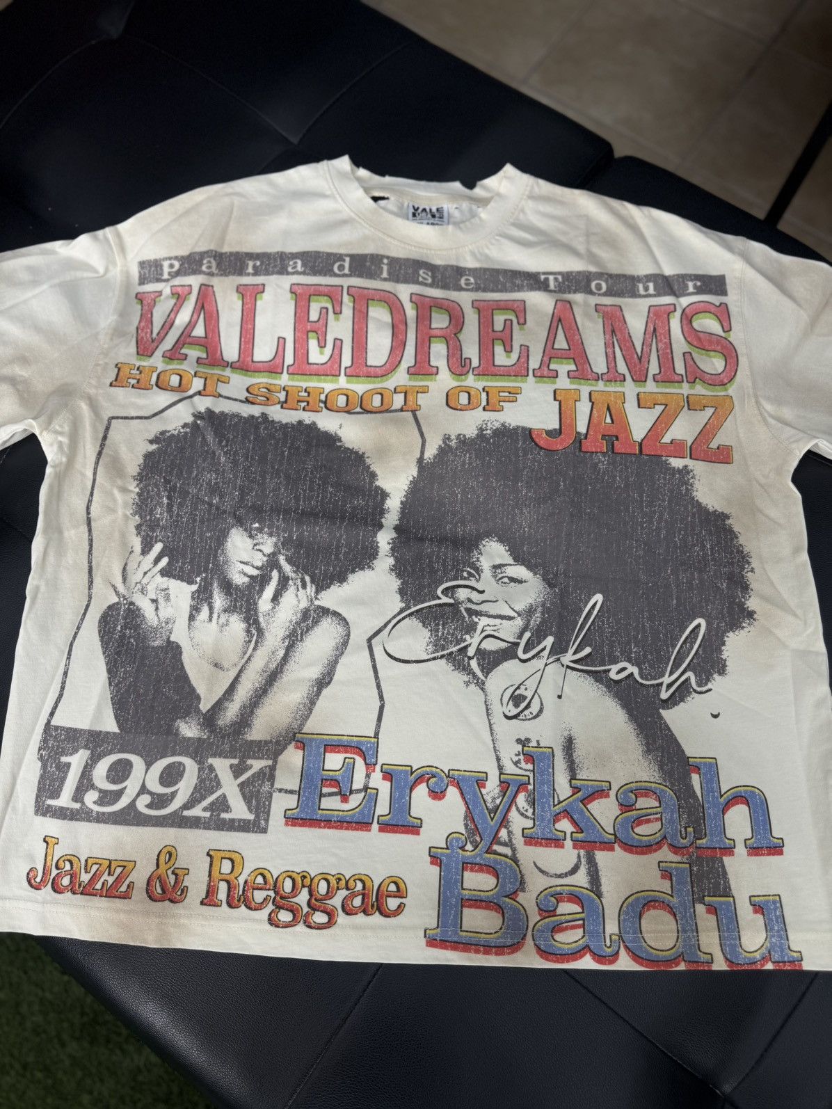 Vale Valley White Jazz Tee Shirt Size XXL (NEW) Size US XXL / EU 58 / 5 - 2 Thumbnail