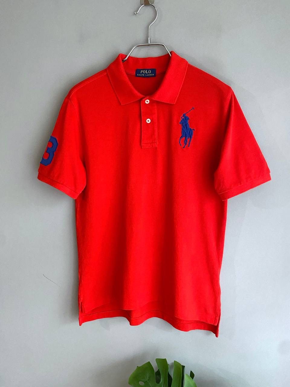 Polo Ralph Lauren Polo Ralph Lauren #3 Big Pony Logo Red Polo T-Shirt, Size S Size US S / EU 44-46 / 1 - 2 Thumbnail